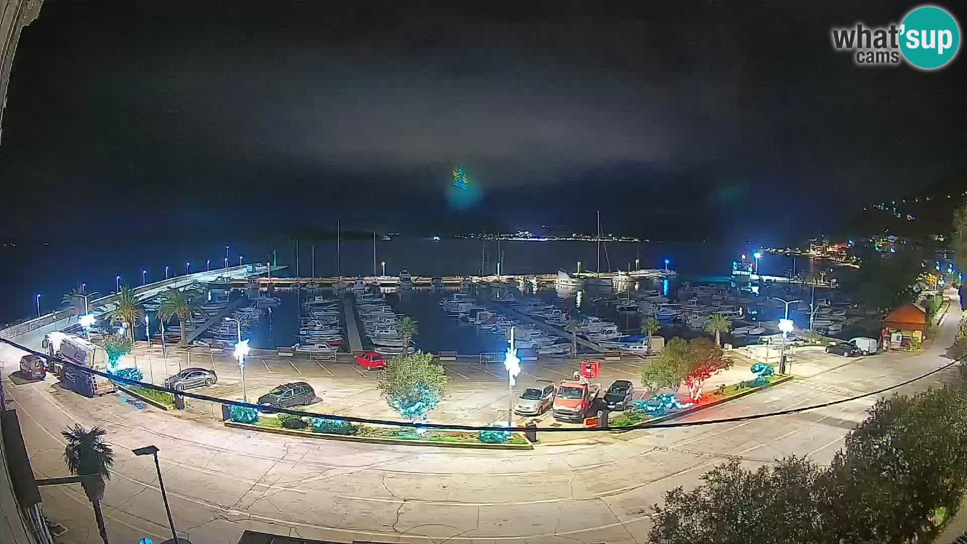 Webcam Orebić Riva – Ferry vers Korčula en direct