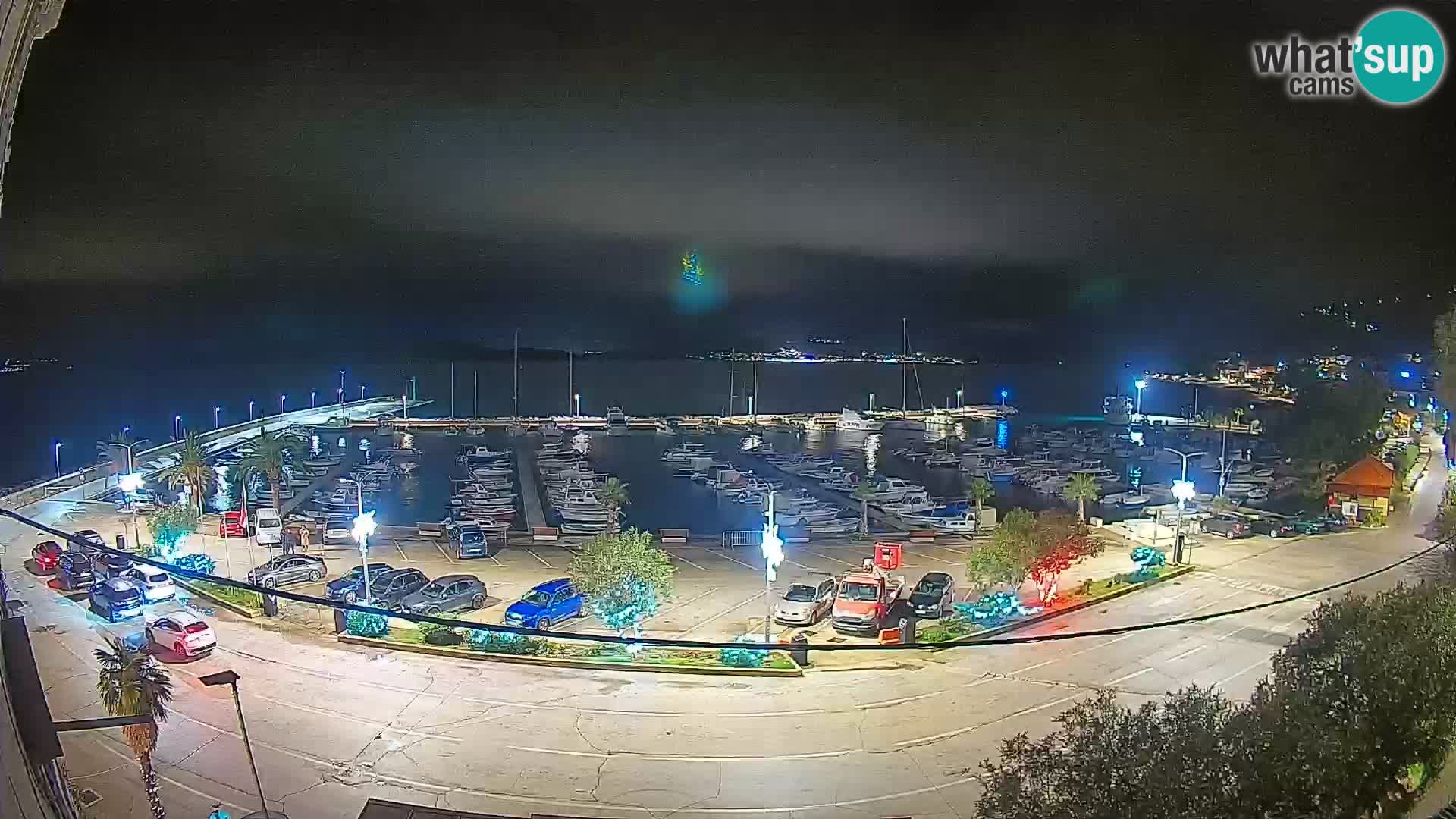 Webcam Orebić Riva – Ferry vers Korčula en direct