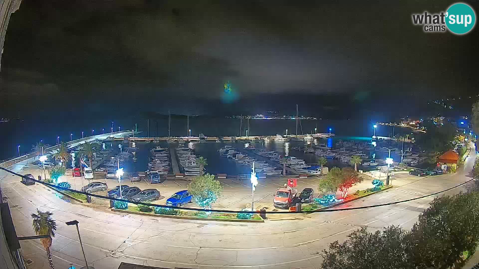 Spletna kamera Orebić Riva – Trajekt za Korčulo v živo