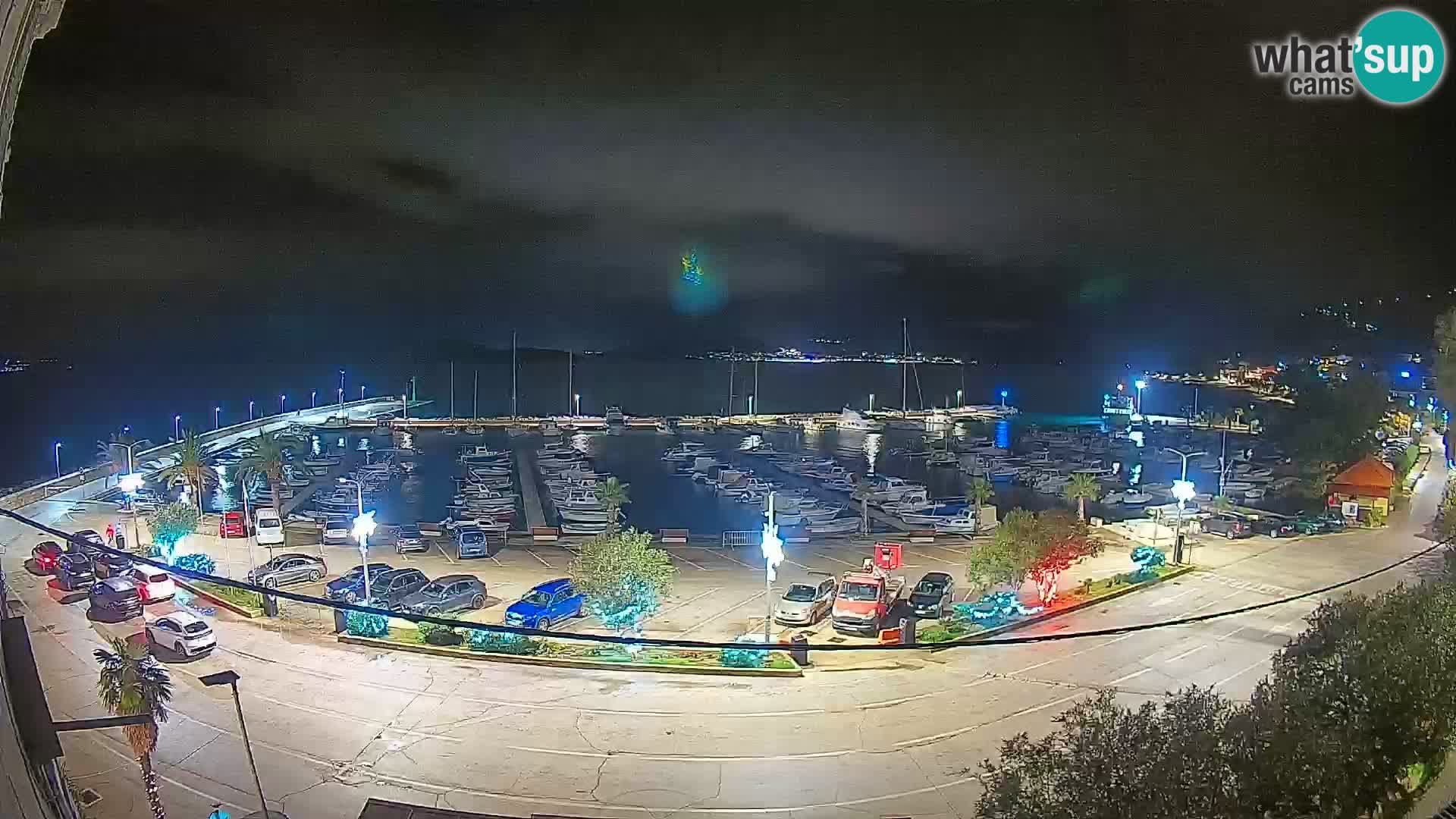 Webcam Orebić Riva – Ferry vers Korčula en direct