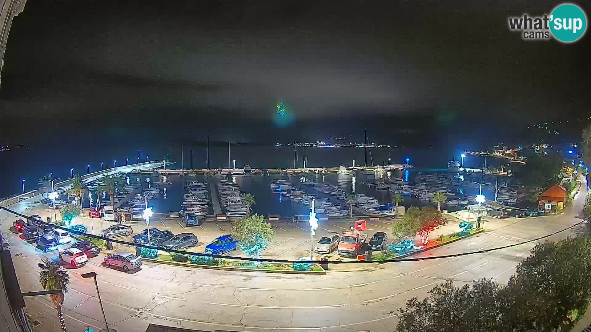 Webcam Orebić Uferpromenade – Fähre nach Korčula Live