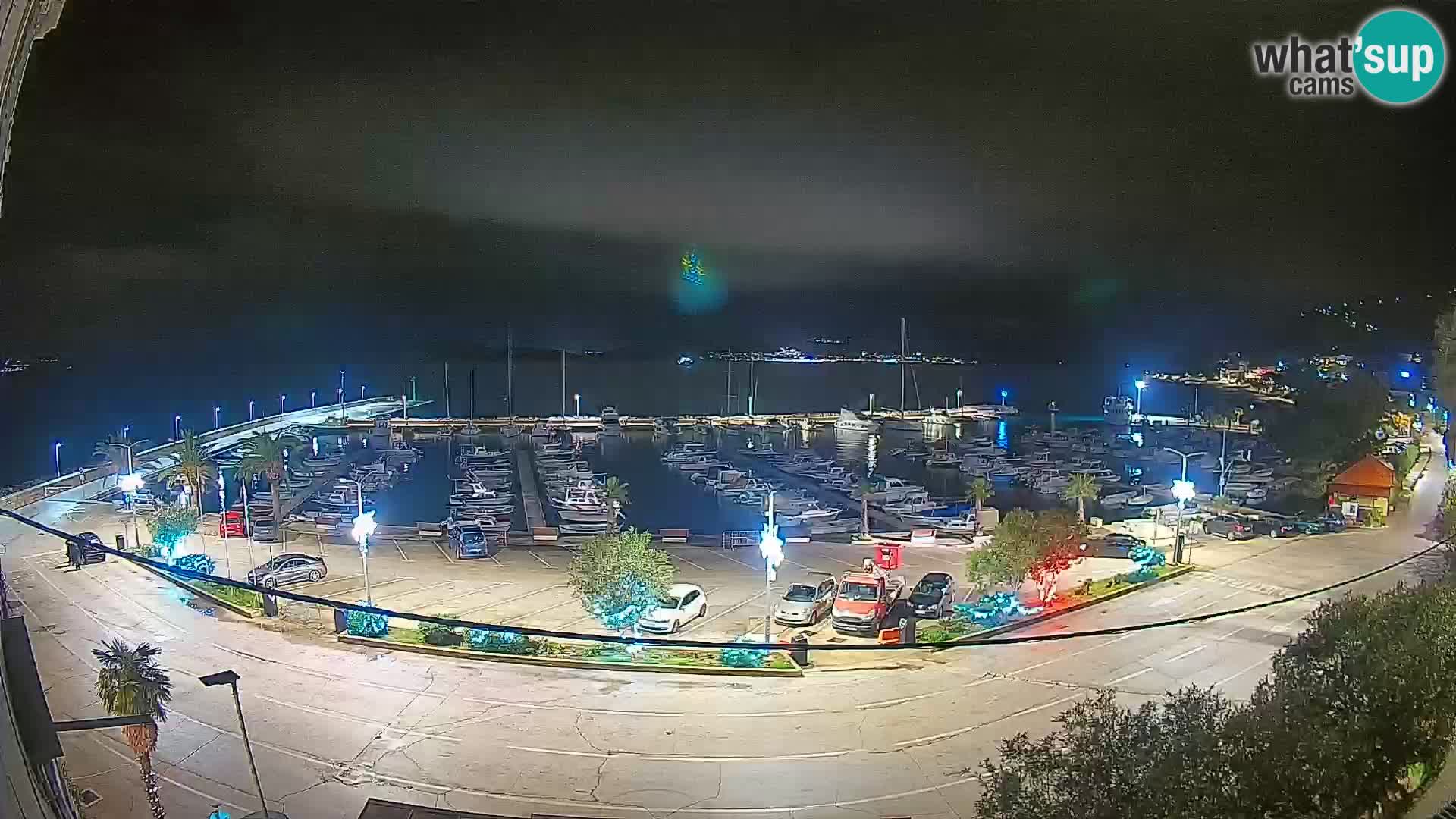 Spletna kamera Orebić Riva – Trajekt za Korčulo v živo