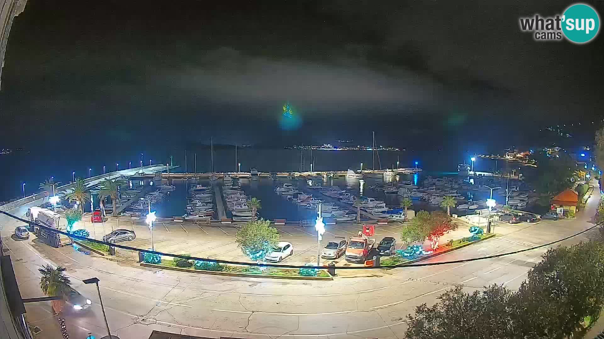 Webcam Orebić Riva – Ferry to Korčula Live
