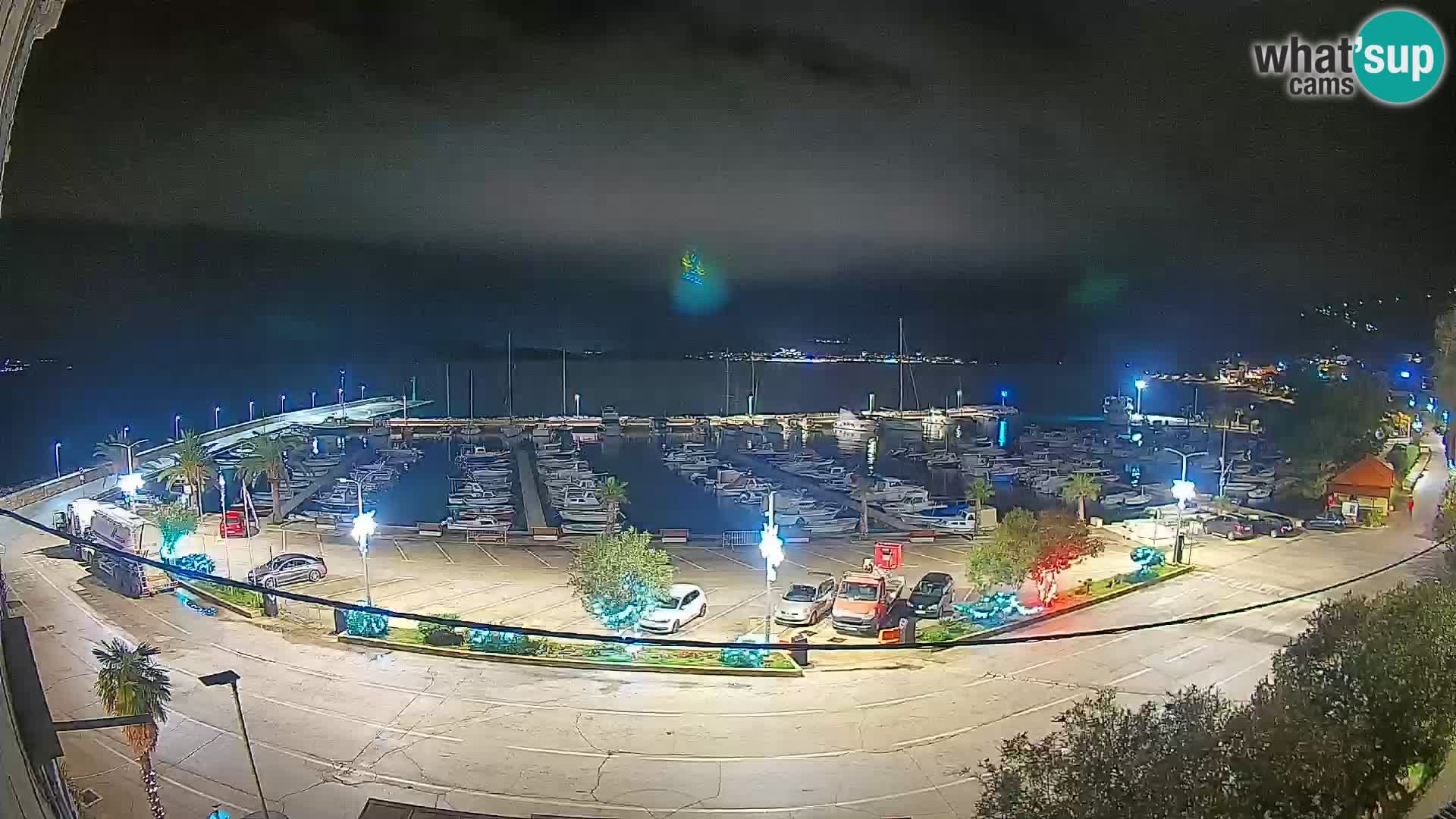 Webcam Orebić Riva – Ferry a Korčula en vivo