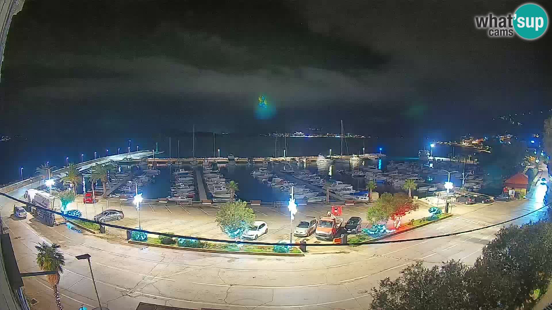 Webcam Orebić Riva – Ferry a Korčula en vivo