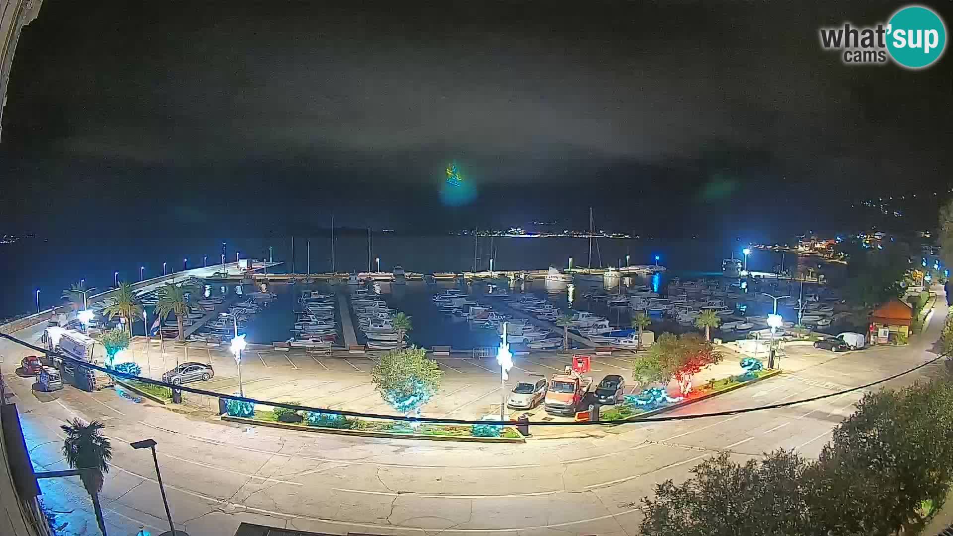 Webcam Orebić Riva – Ferry to Korčula Live