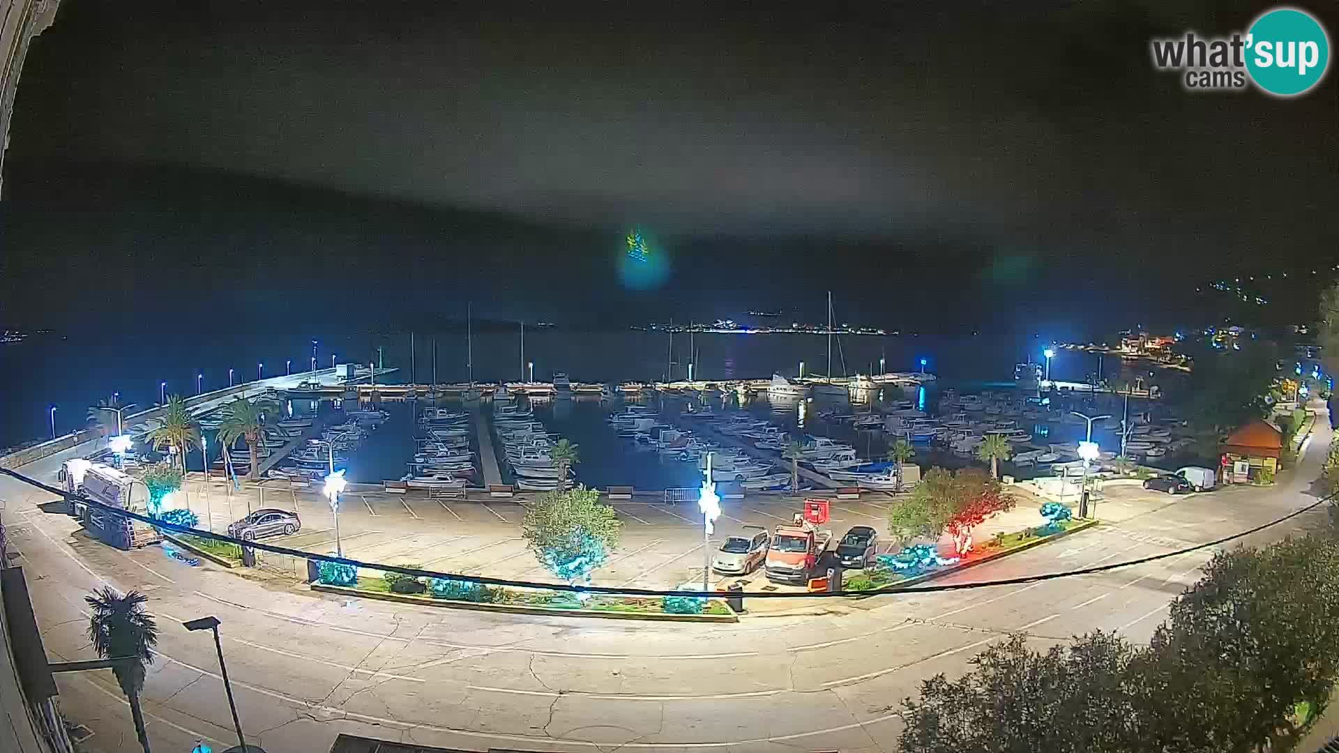 Webcam Orebić Riva – Ferry to Korčula Live