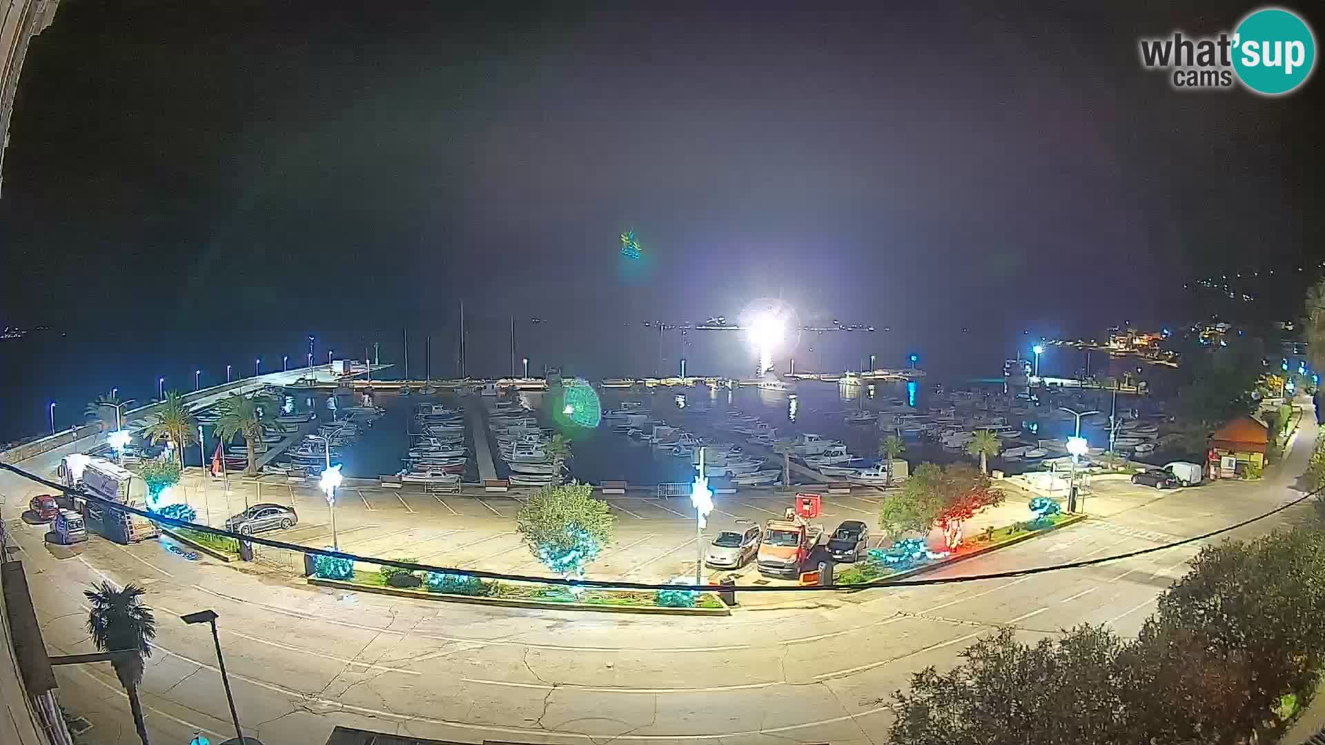 Webcam Orebić Riva – Ferry to Korčula Live