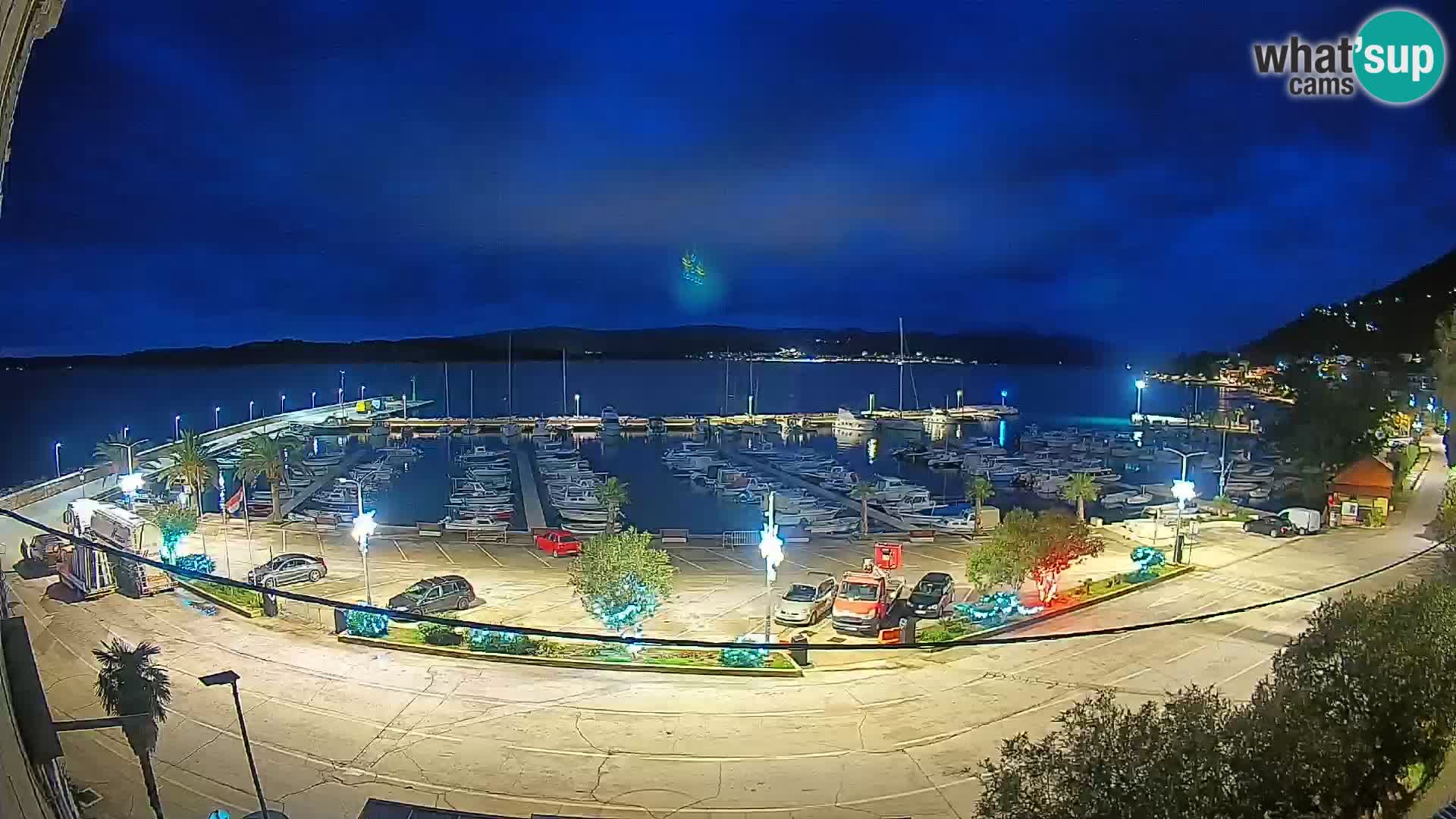 Webcam Orebić Riva – Ferry vers Korčula en direct