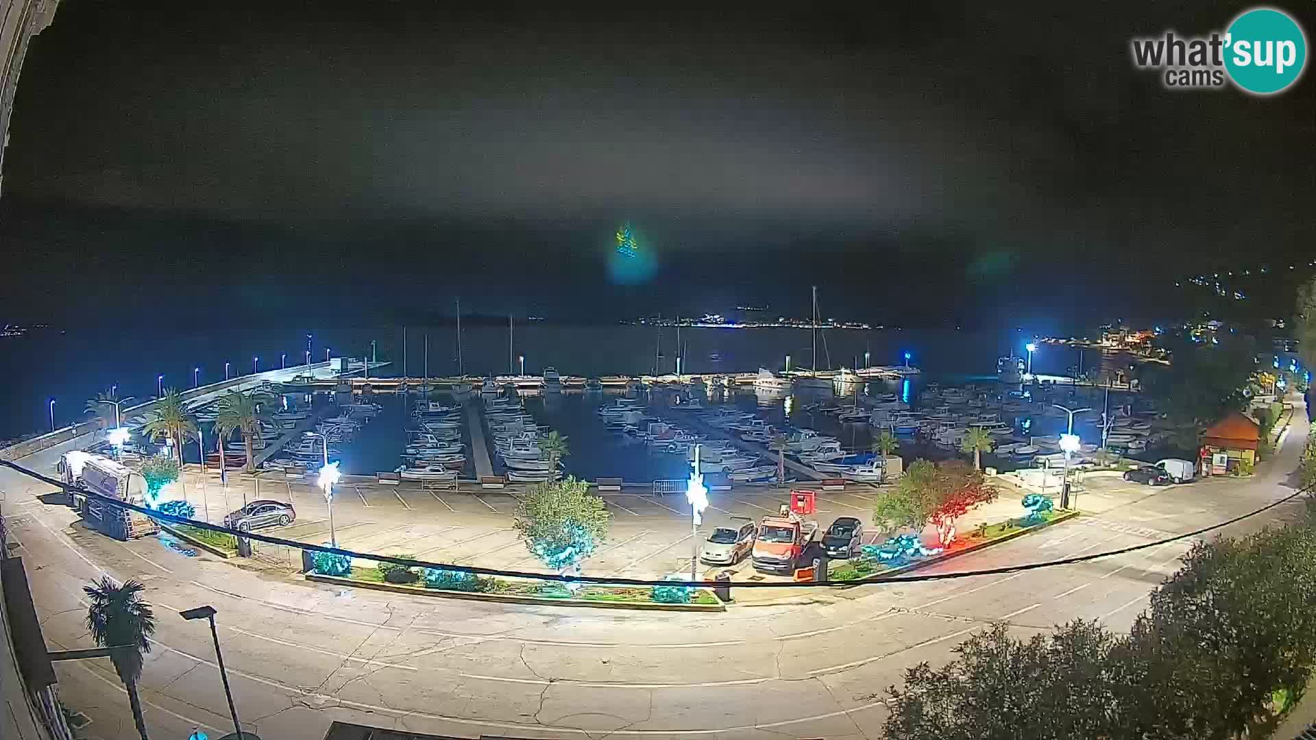 Webcam Orebić Riva – Ferry a Korčula en vivo