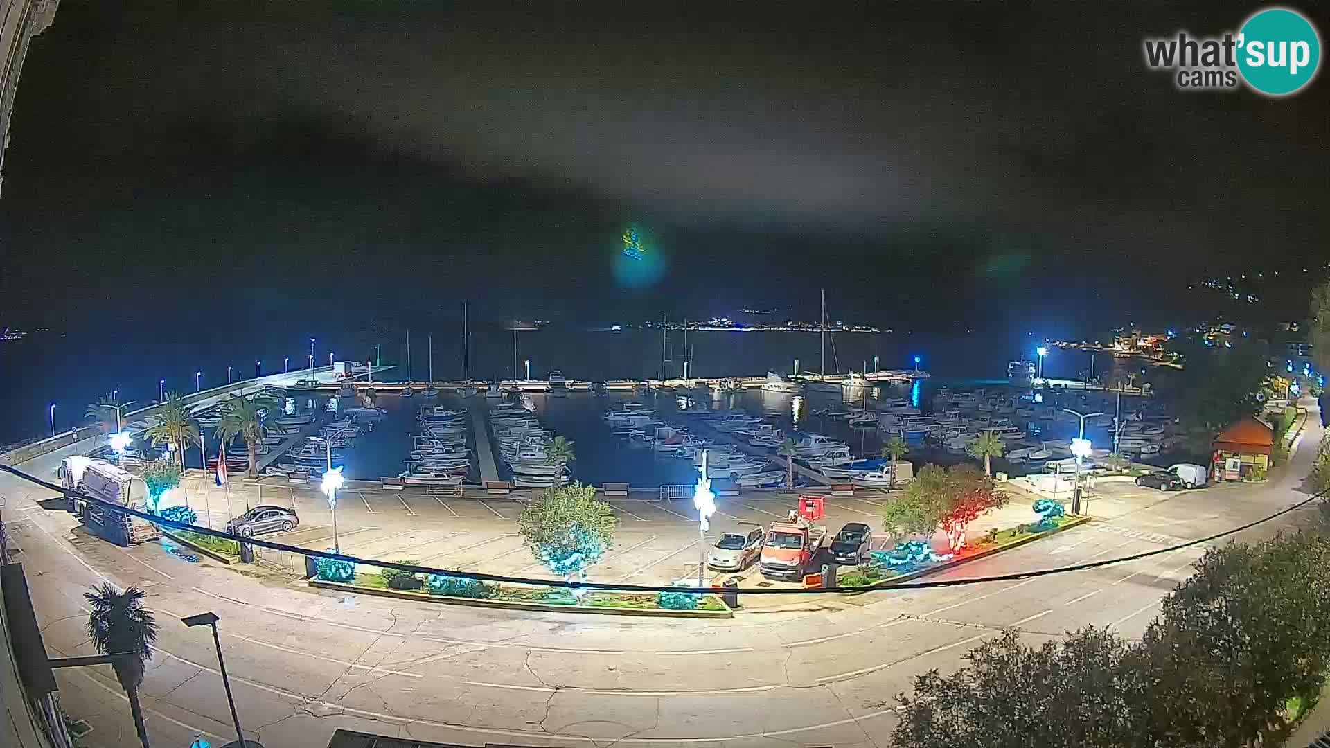 Webcam Orebić Riva – Ferry to Korčula Live