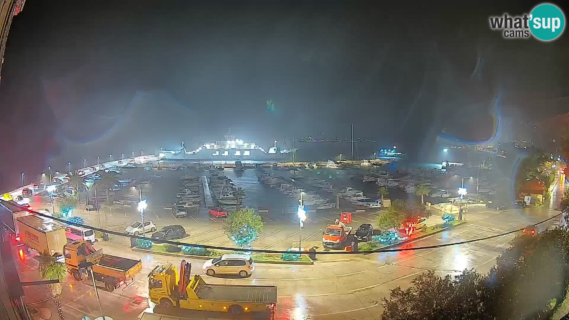 Webcam Orebić Riva – Ferry to Korčula Live