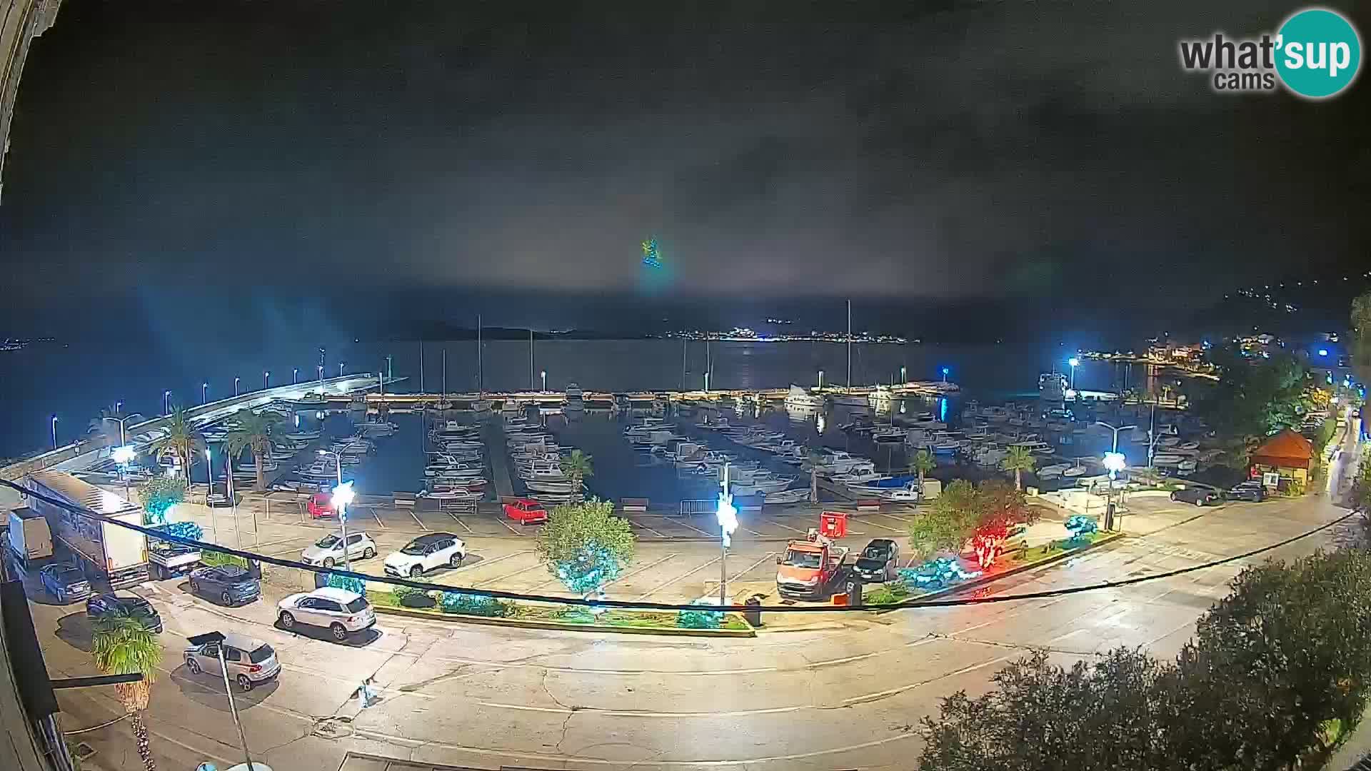 Webcam Orebić Riva – Ferry to Korčula Live