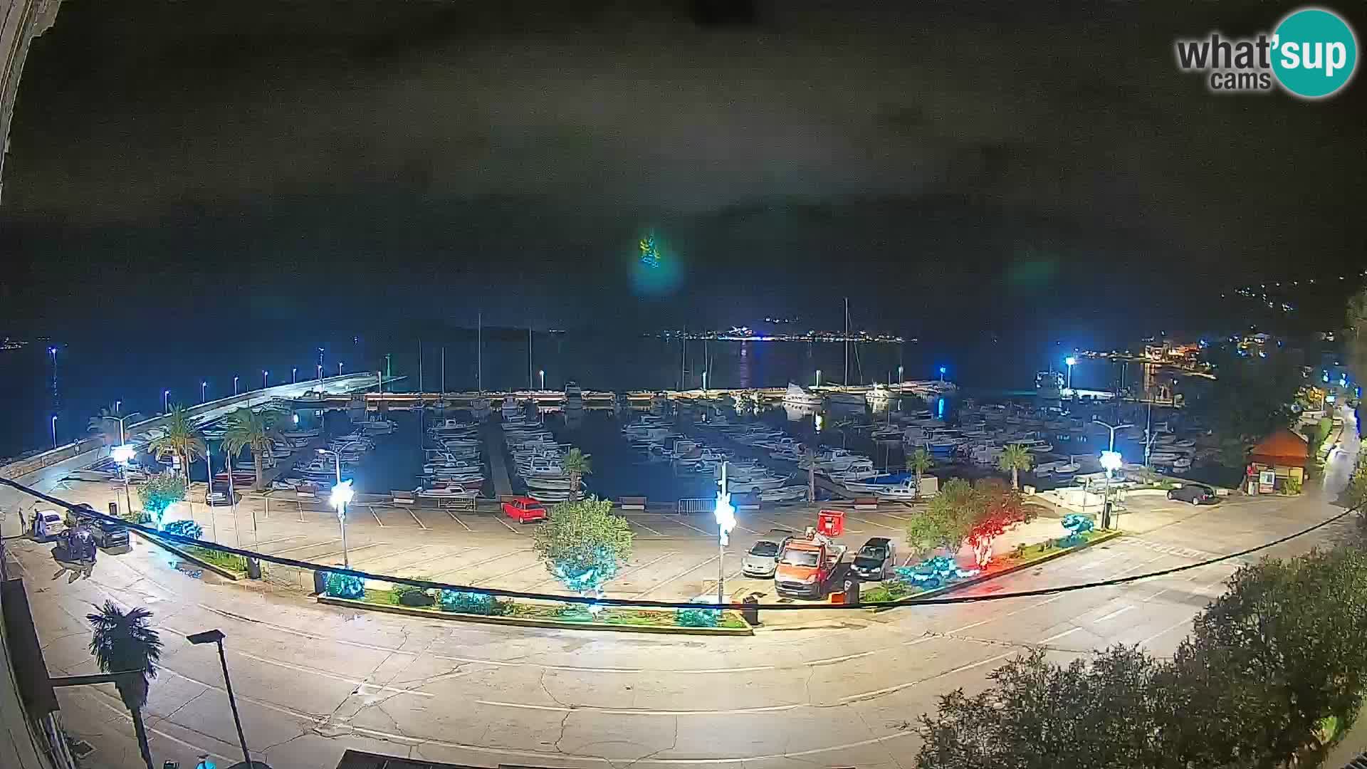Webcam Orebić Riva – Ferry vers Korčula en direct