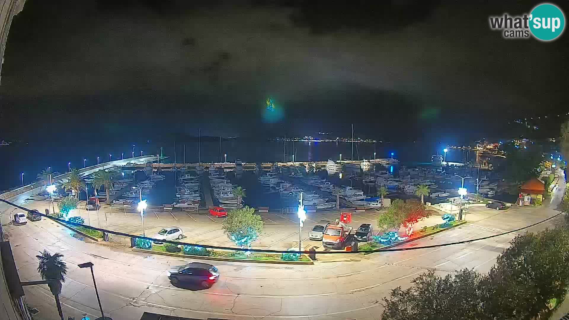 Webcam Orebić Uferpromenade – Fähre nach Korčula Live