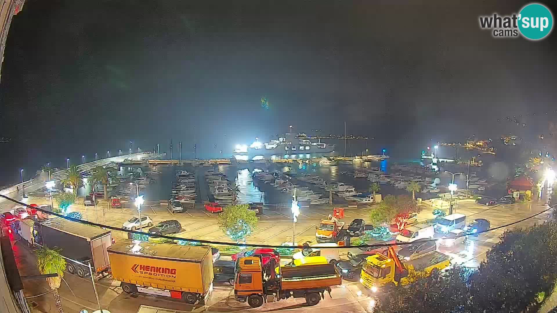 Webcam Orebić Riva – Ferry to Korčula Live