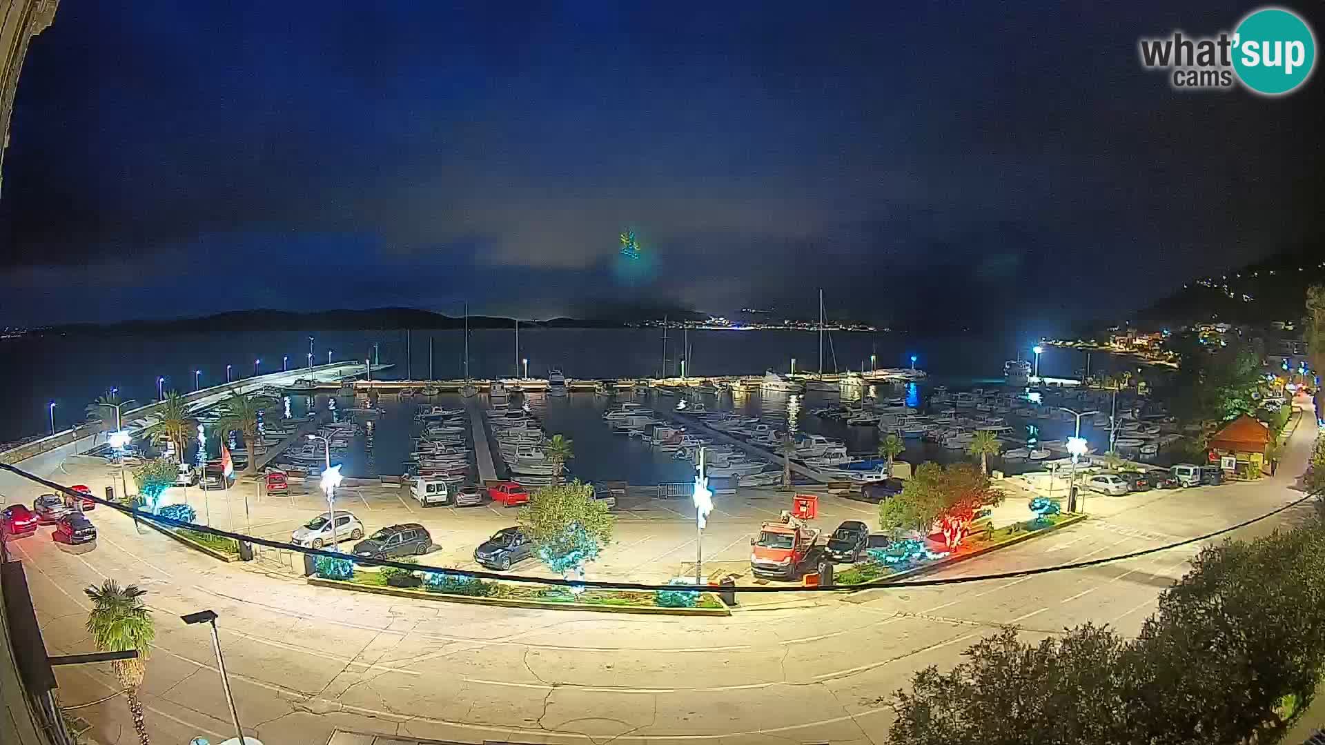 Webcam Orebić Riva – Ferry to Korčula Live