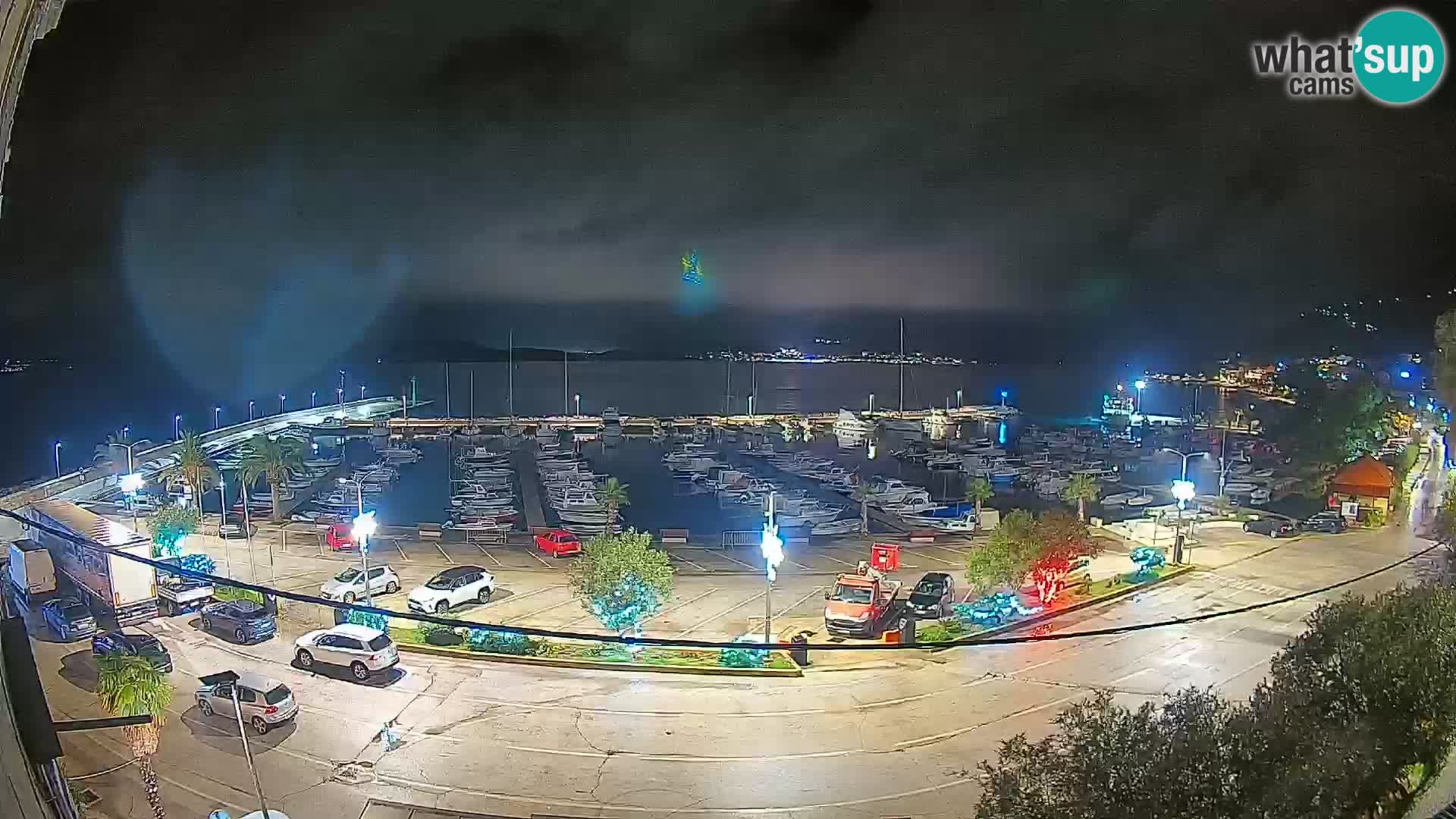 Webcam Orebić Riva – Ferry a Korčula en vivo