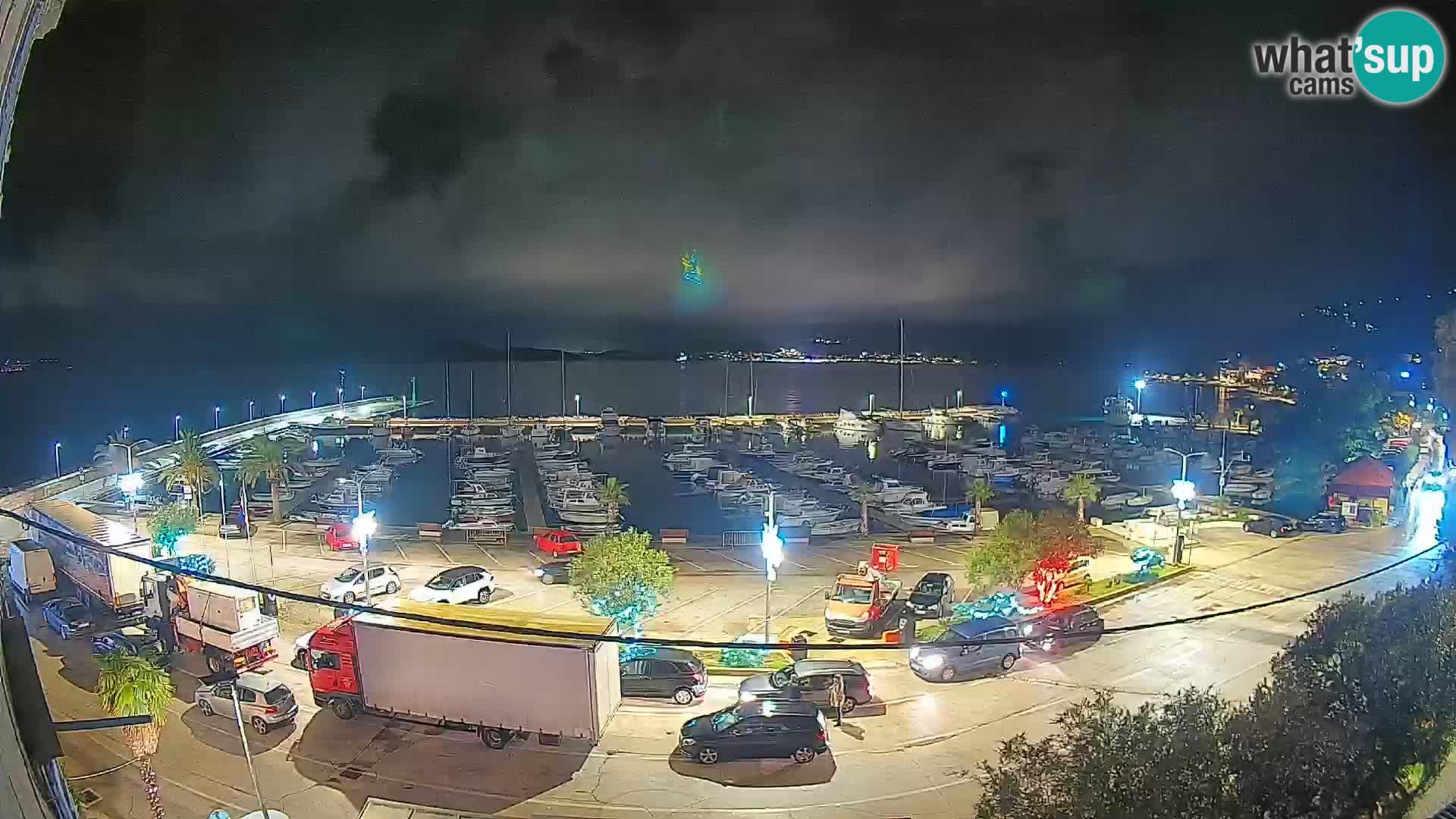 Webcam Orebić Riva – Ferry a Korčula en vivo