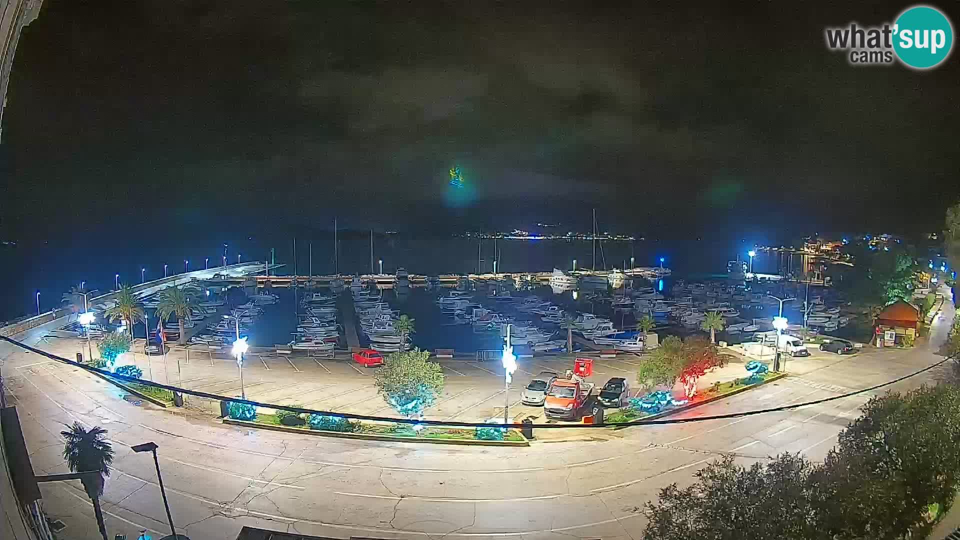 Webcam Orebić Riva – Ferry vers Korčula en direct