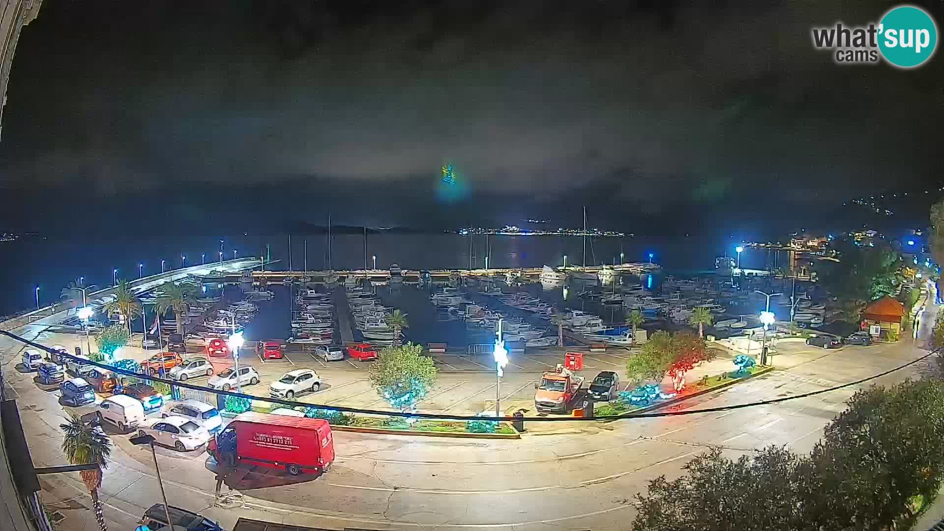 Webcam Orebić Uferpromenade – Fähre nach Korčula Live