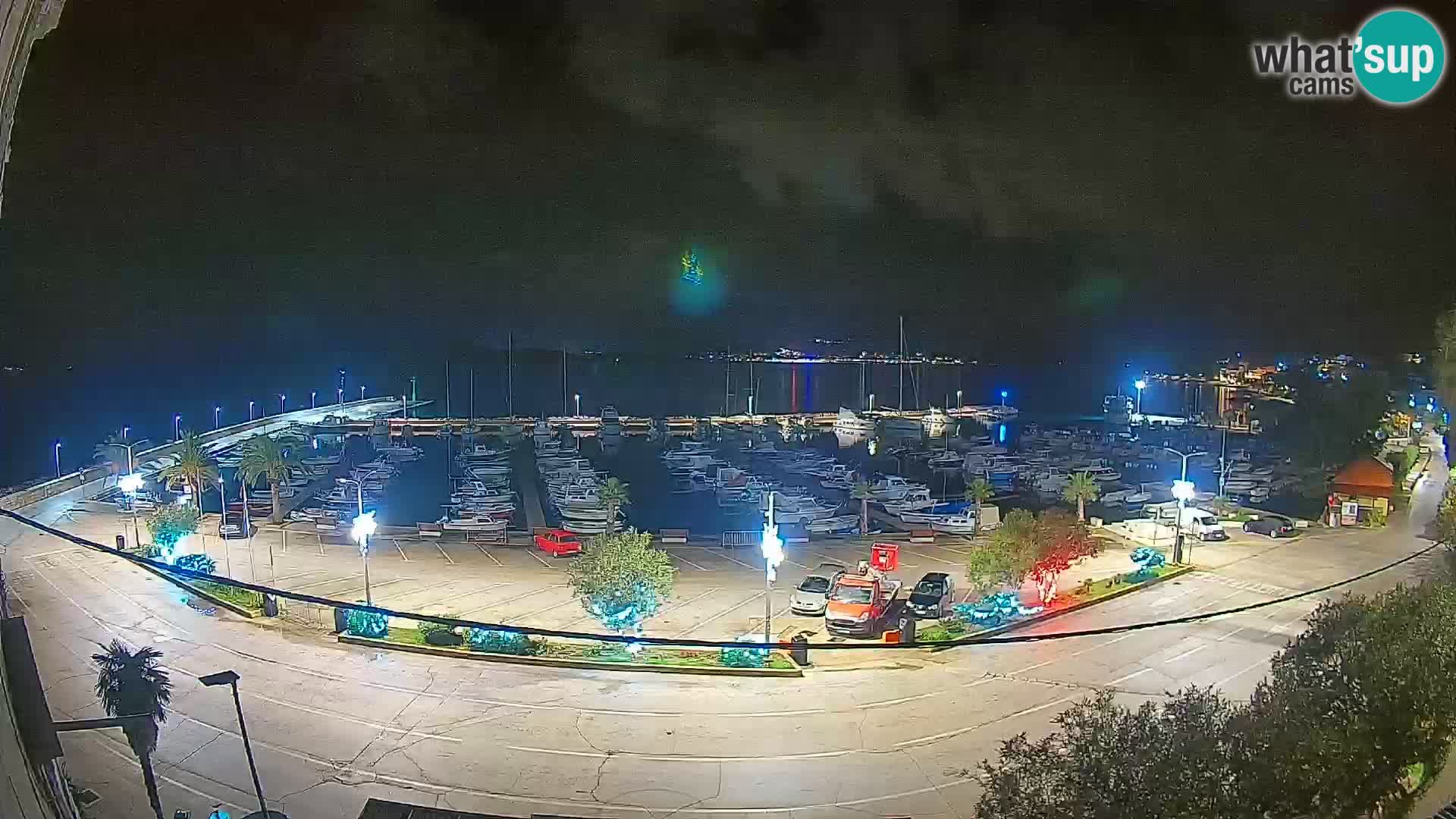 Webcam Orebić Riva – Ferry to Korčula Live