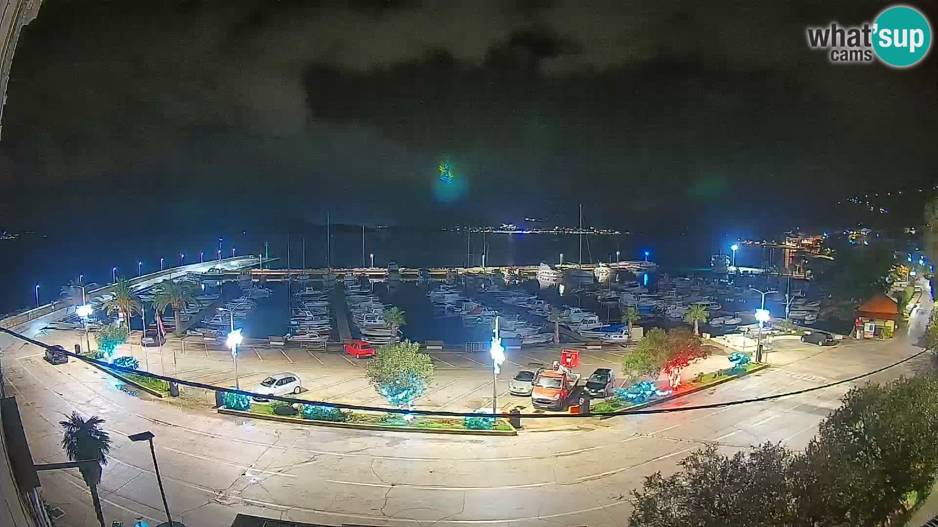 Webcam Orebić Riva – Ferry a Korčula en vivo