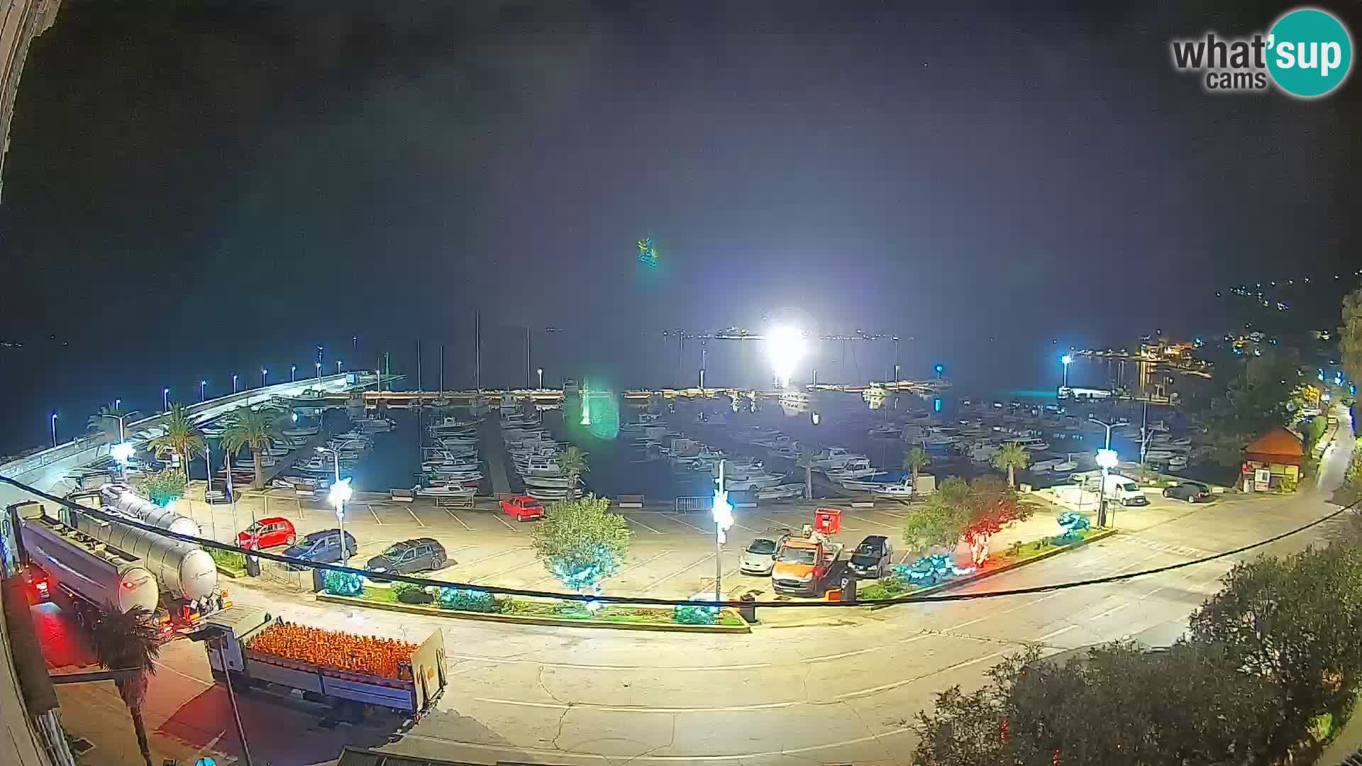 Webcam Orebić Riva – Ferry to Korčula Live