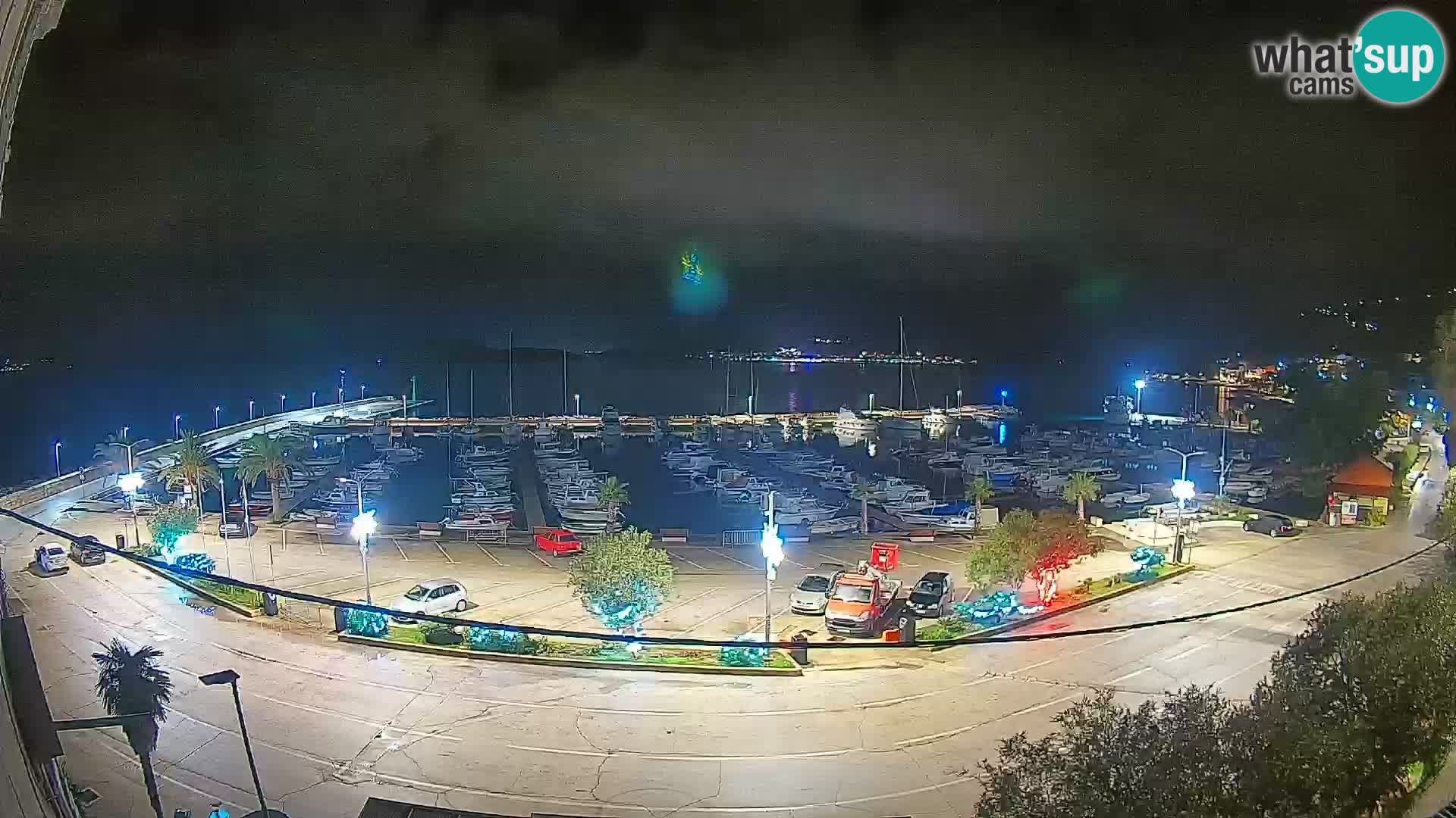 Webcam Orebić Riva – Ferry a Korčula en vivo