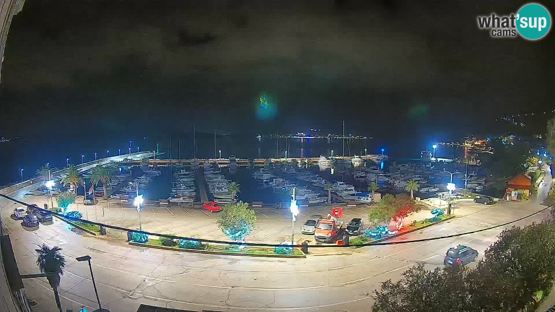 Webcam Orebić Riva – Ferry to Korčula Live