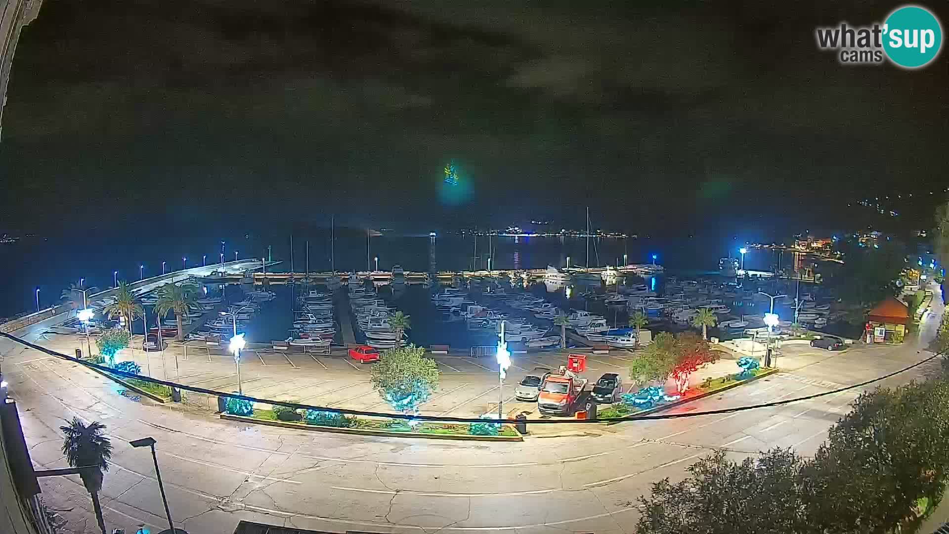 Webcam Orebić Riva – Ferry to Korčula Live