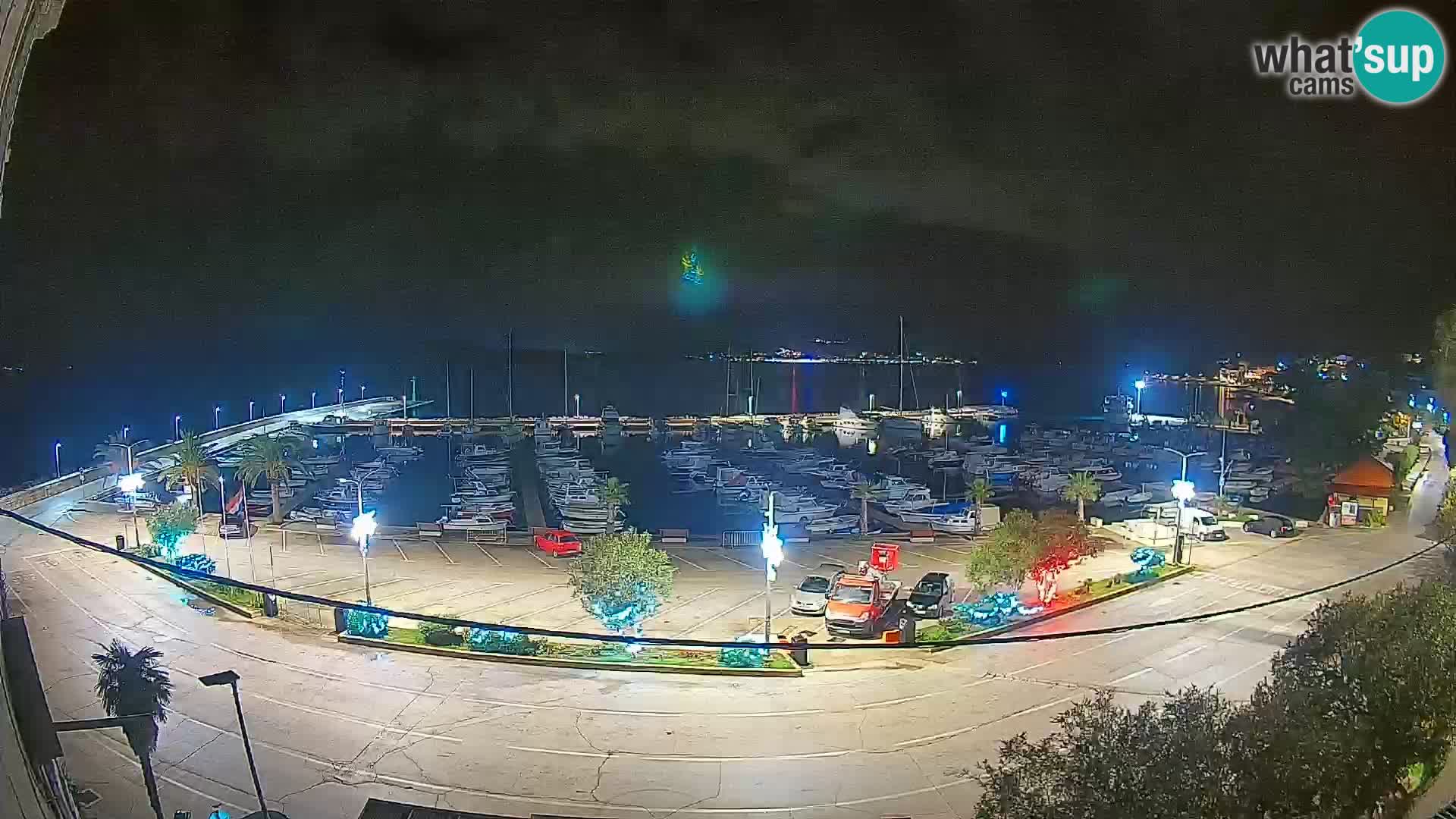 Webcam Orebić Riva – Ferry to Korčula Live