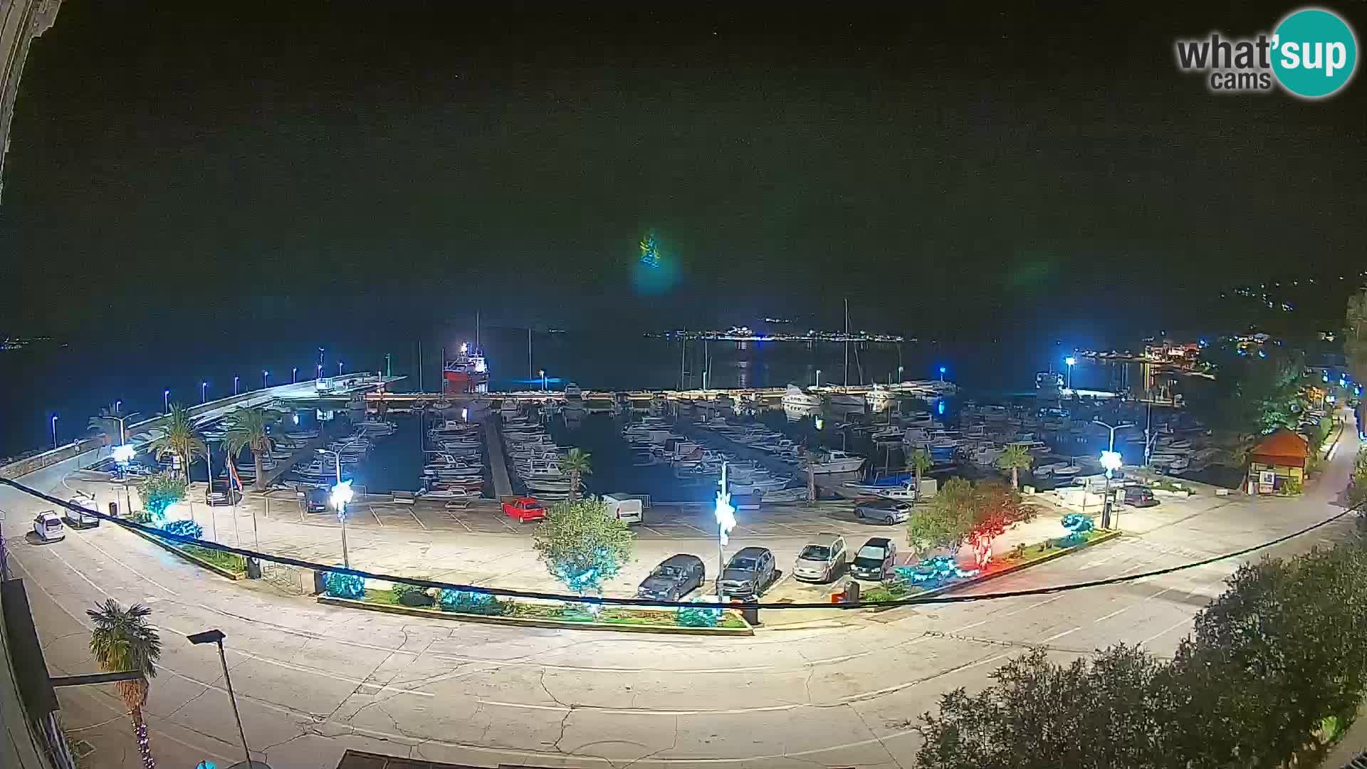 Webcam Orebić Riva – Ferry to Korčula Live