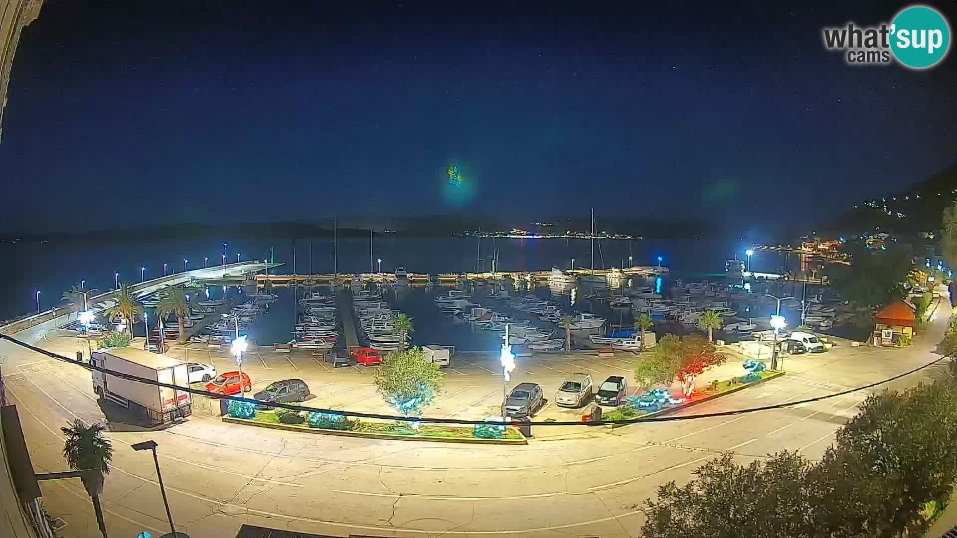 Webcam Orebić Riva – Ferry to Korčula Live