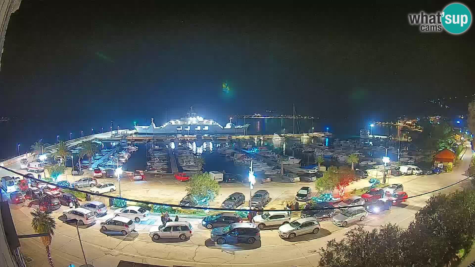 Webcam Orebić Uferpromenade – Fähre nach Korčula Live