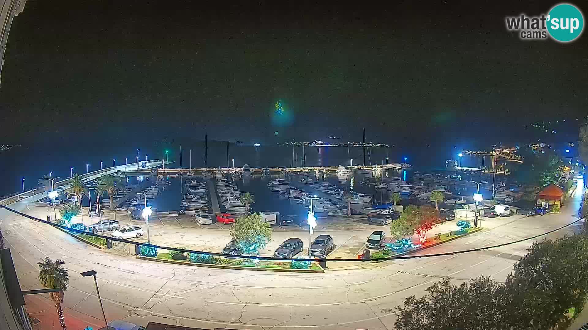 Webcam Orebić Riva – Ferry a Korčula en vivo