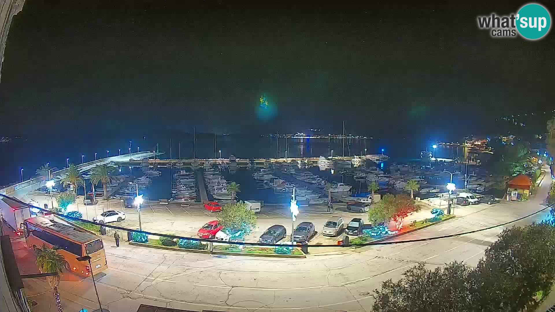 Webcam Orebić Riva – Ferry to Korčula Live