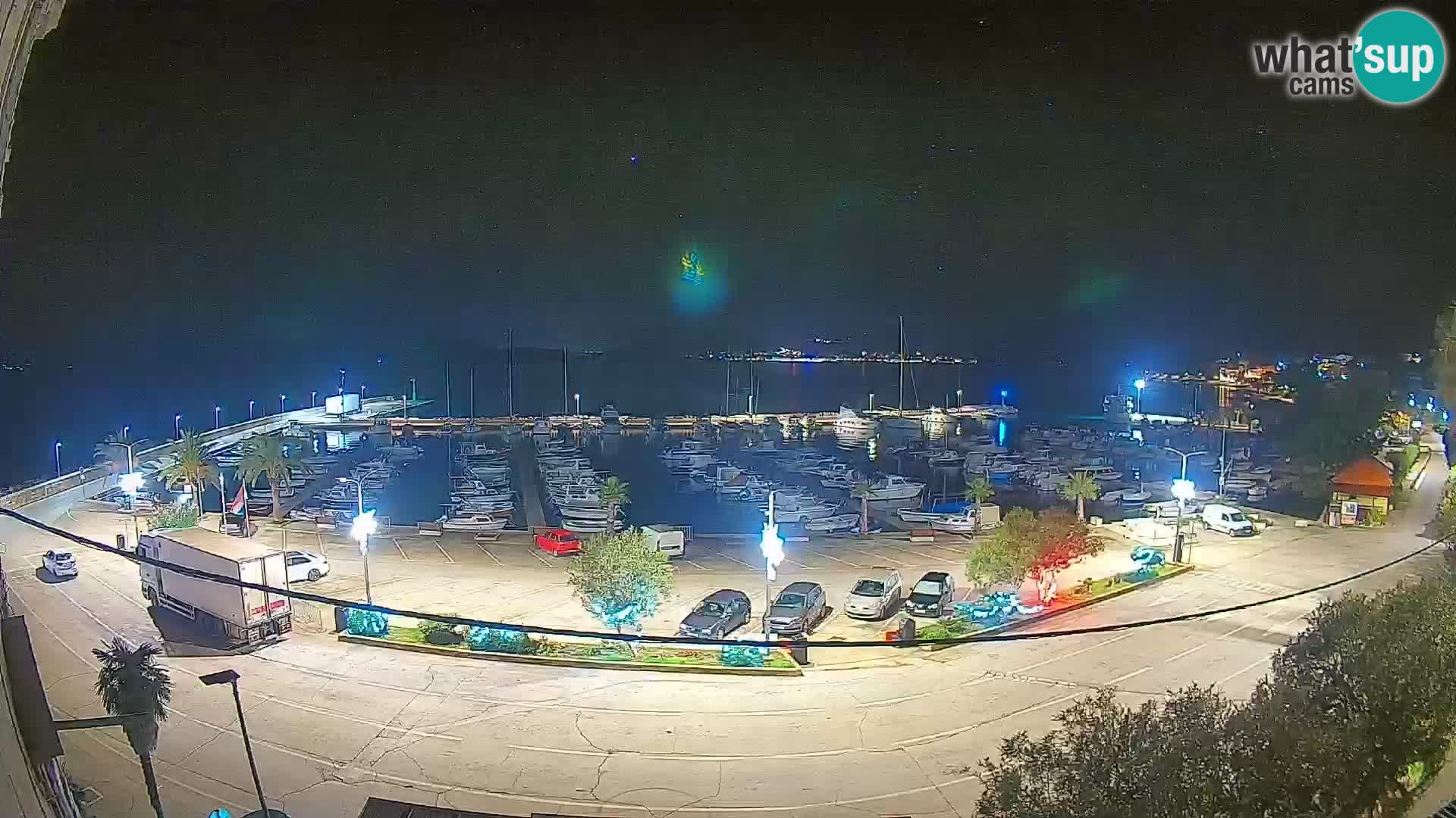 Webcam Orebić Riva – Ferry to Korčula Live