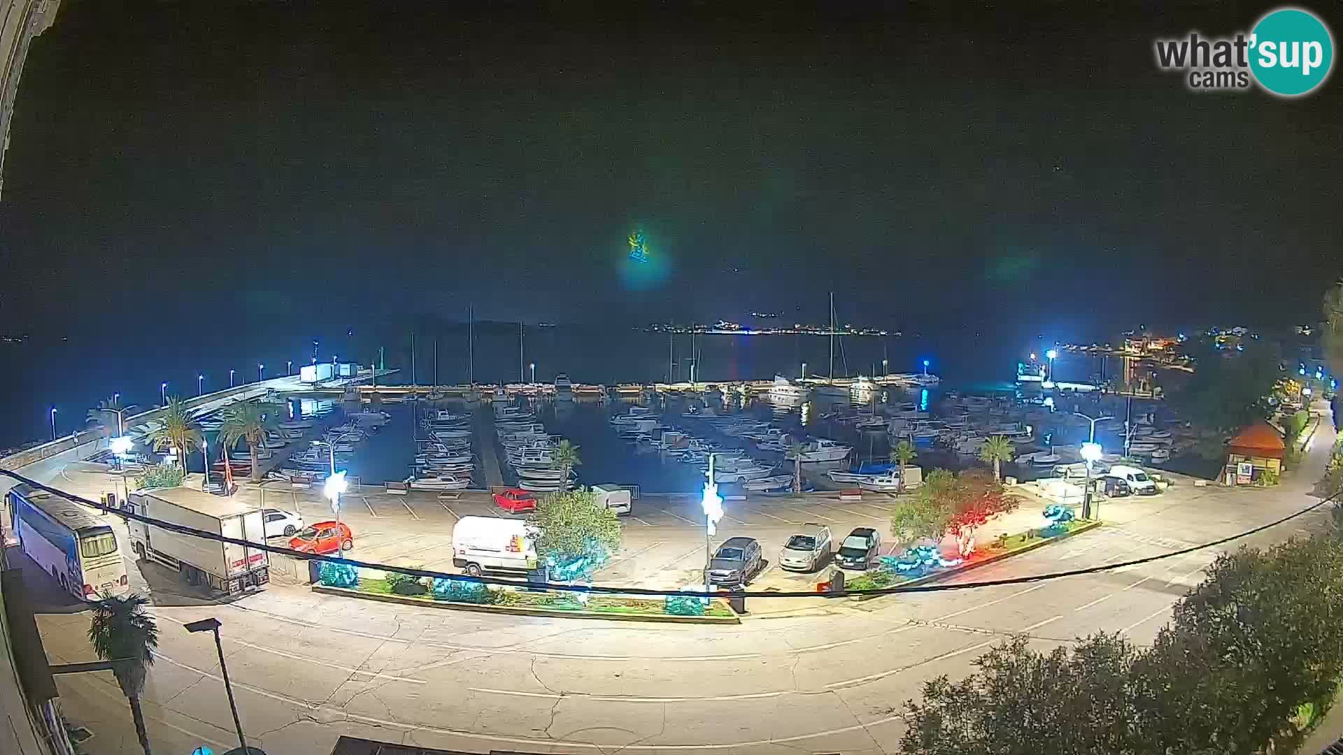 Webcam Orebić Riva – Ferry to Korčula Live