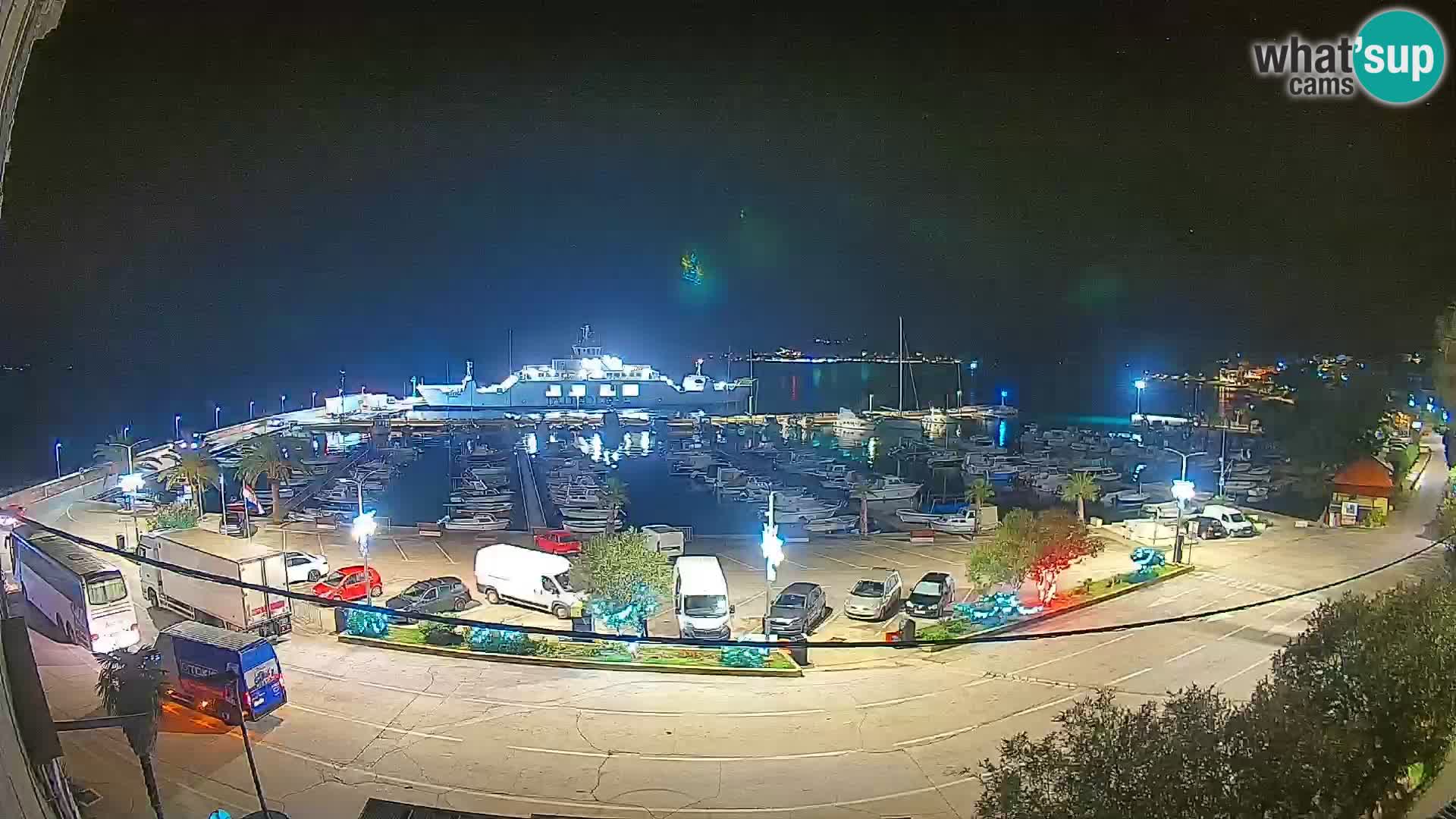 Webcam Orebić Riva – Ferry to Korčula Live