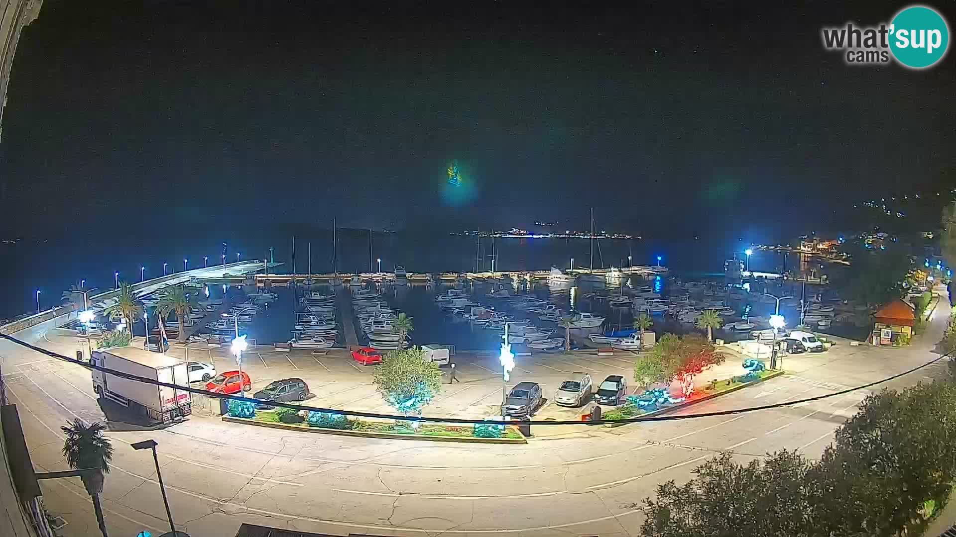 Webcam Orebić Riva – Ferry to Korčula Live