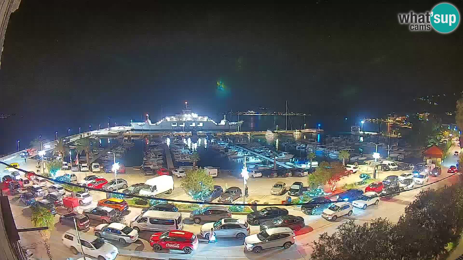 Webcam Orebić Riva – Ferry to Korčula Live