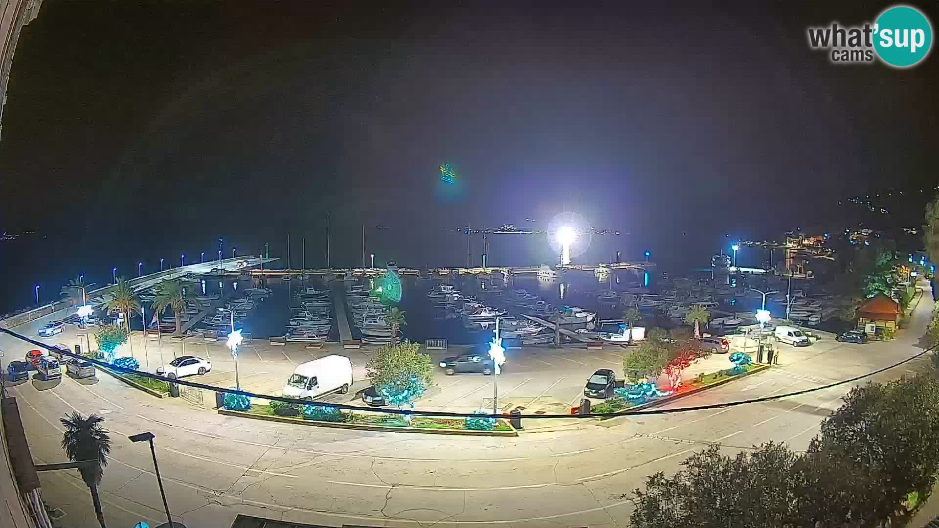 Webcam Orebić Riva – Ferry a Korčula en vivo