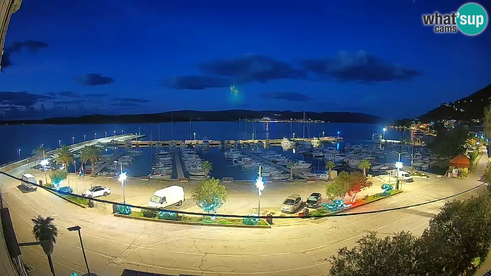 Webcam Orebić Riva – Ferry a Korčula en vivo
