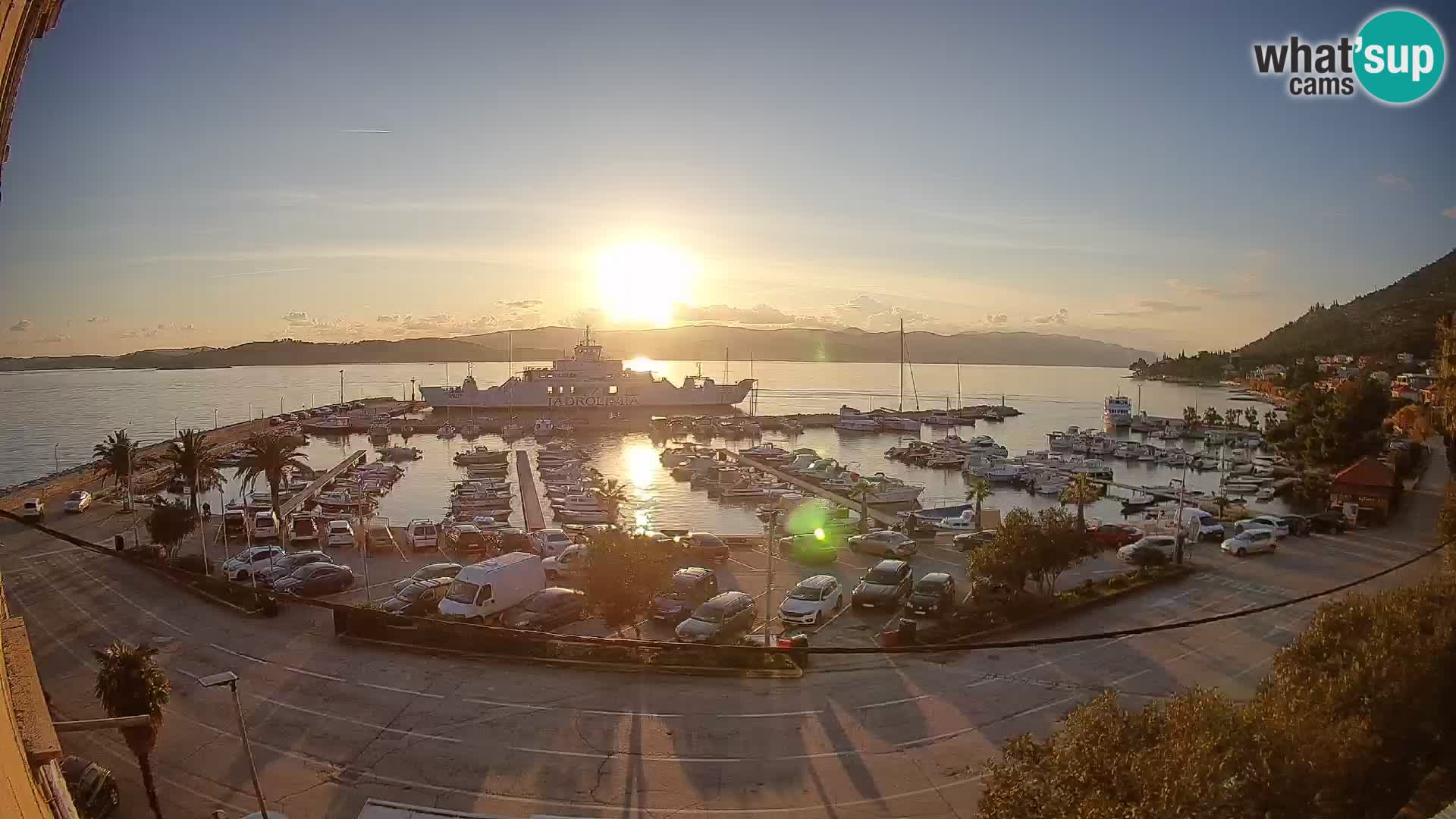 Webcam Sabbioncello Riva – Traghetto per Curzola in diretta