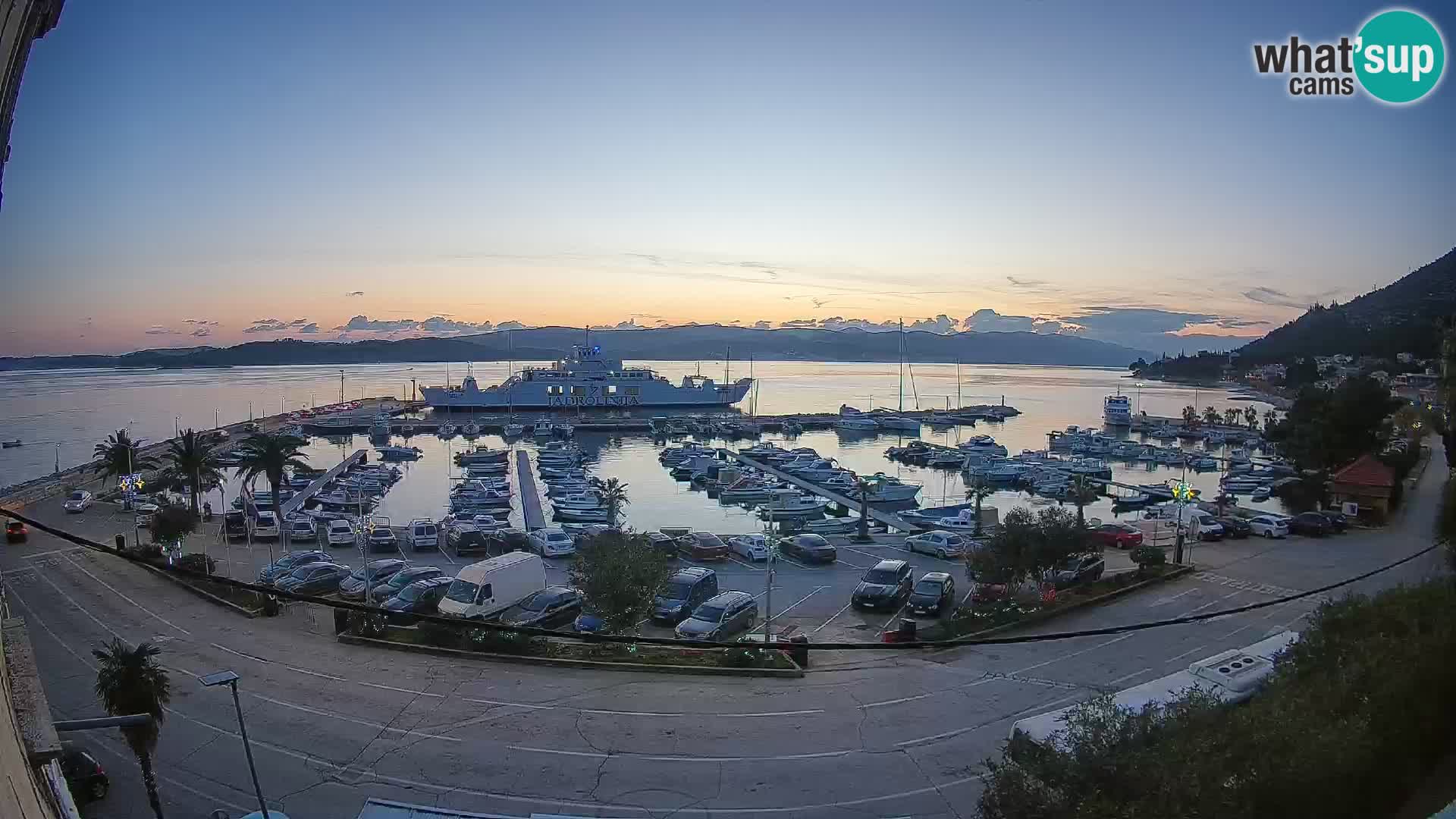 Webcam Sabbioncello Riva – Traghetto per Curzola in diretta