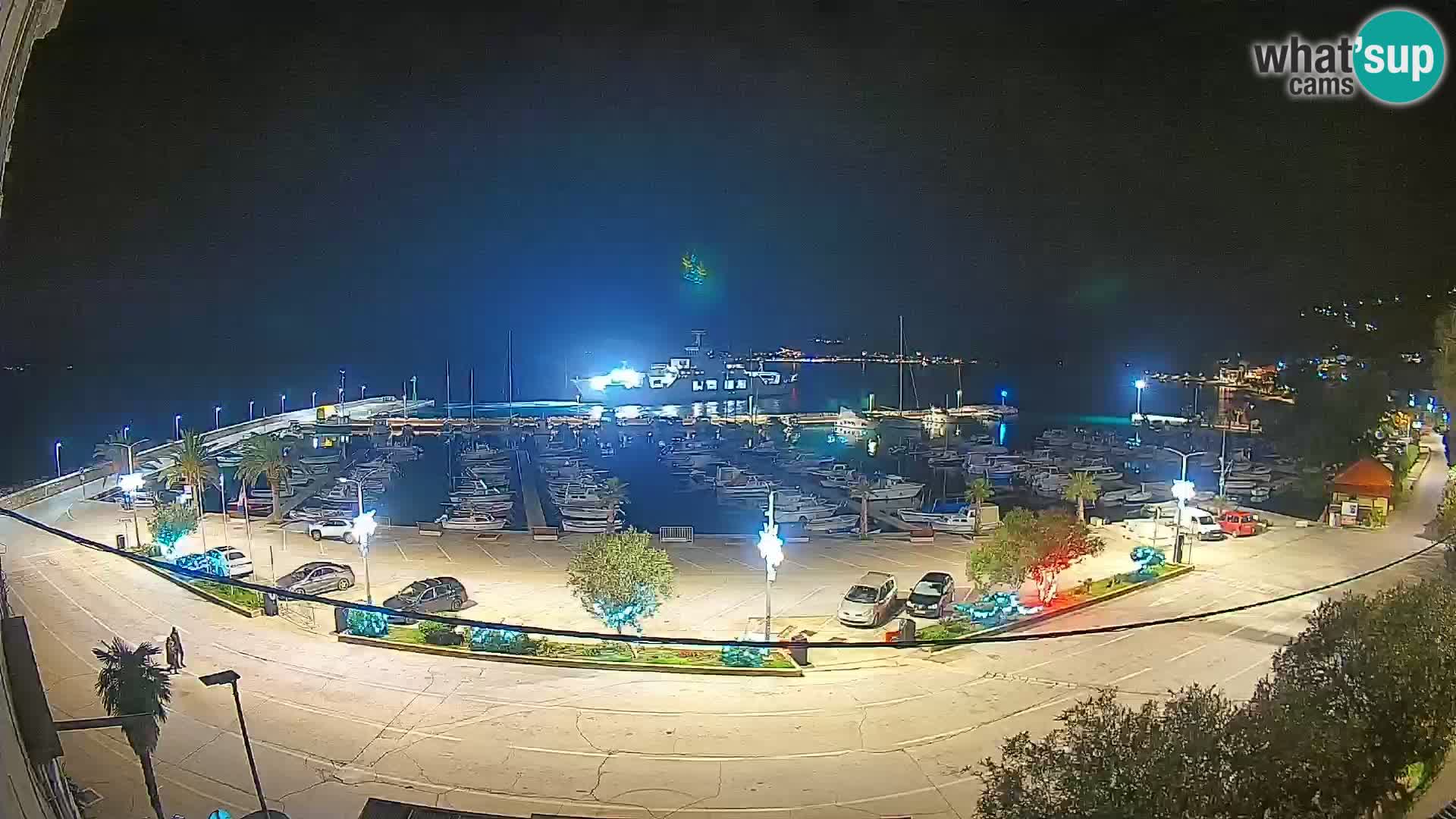 Webcam Orebić Riva – Ferry vers Korčula en direct