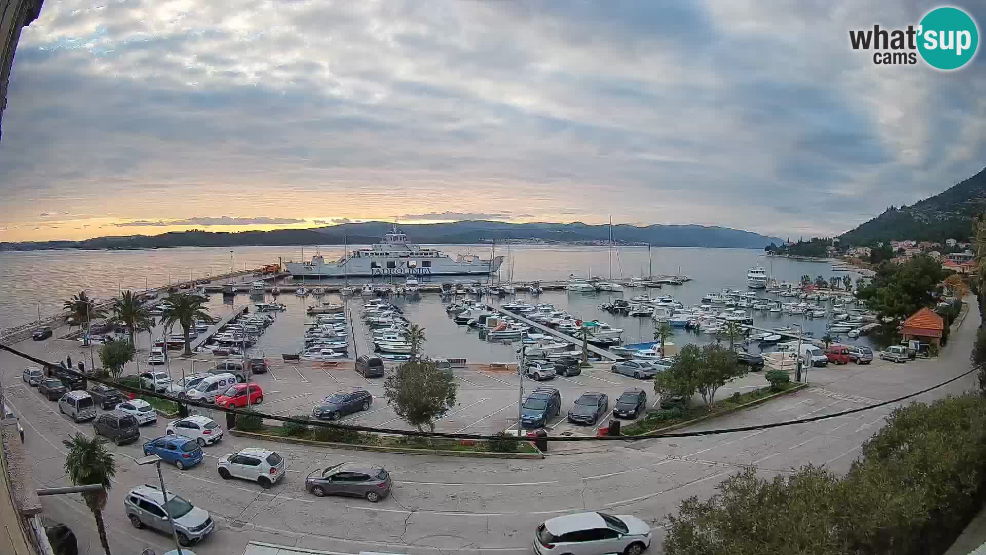 Webcam Sabbioncello Riva – Traghetto per Curzola in diretta