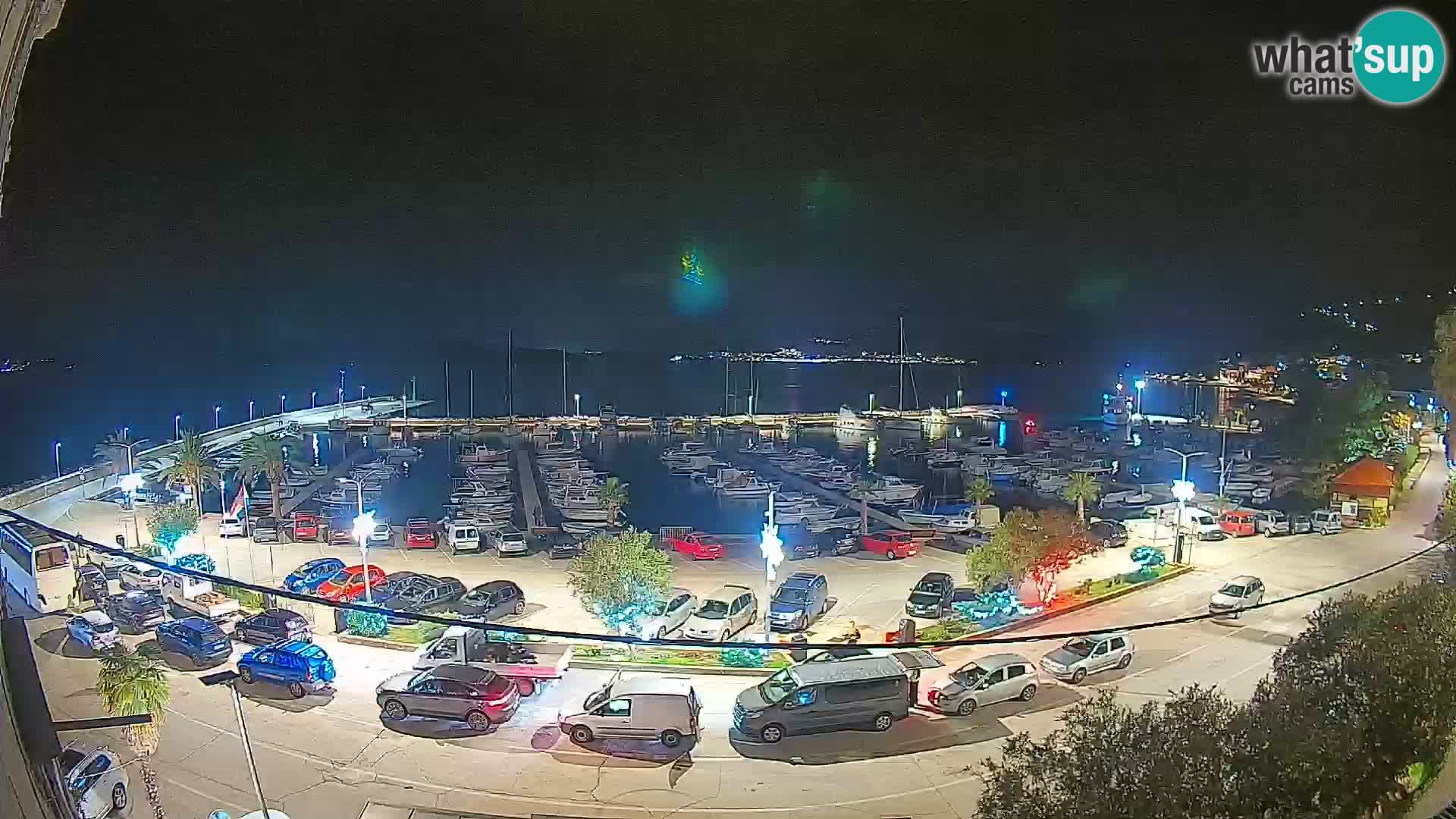 Webcam Orebić Riva – Ferry vers Korčula en direct