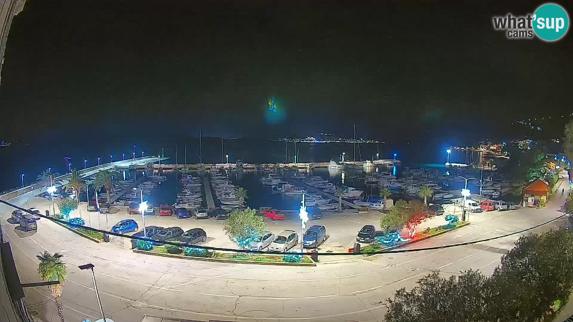 Webcam Orebić Uferpromenade – Fähre nach Korčula Live